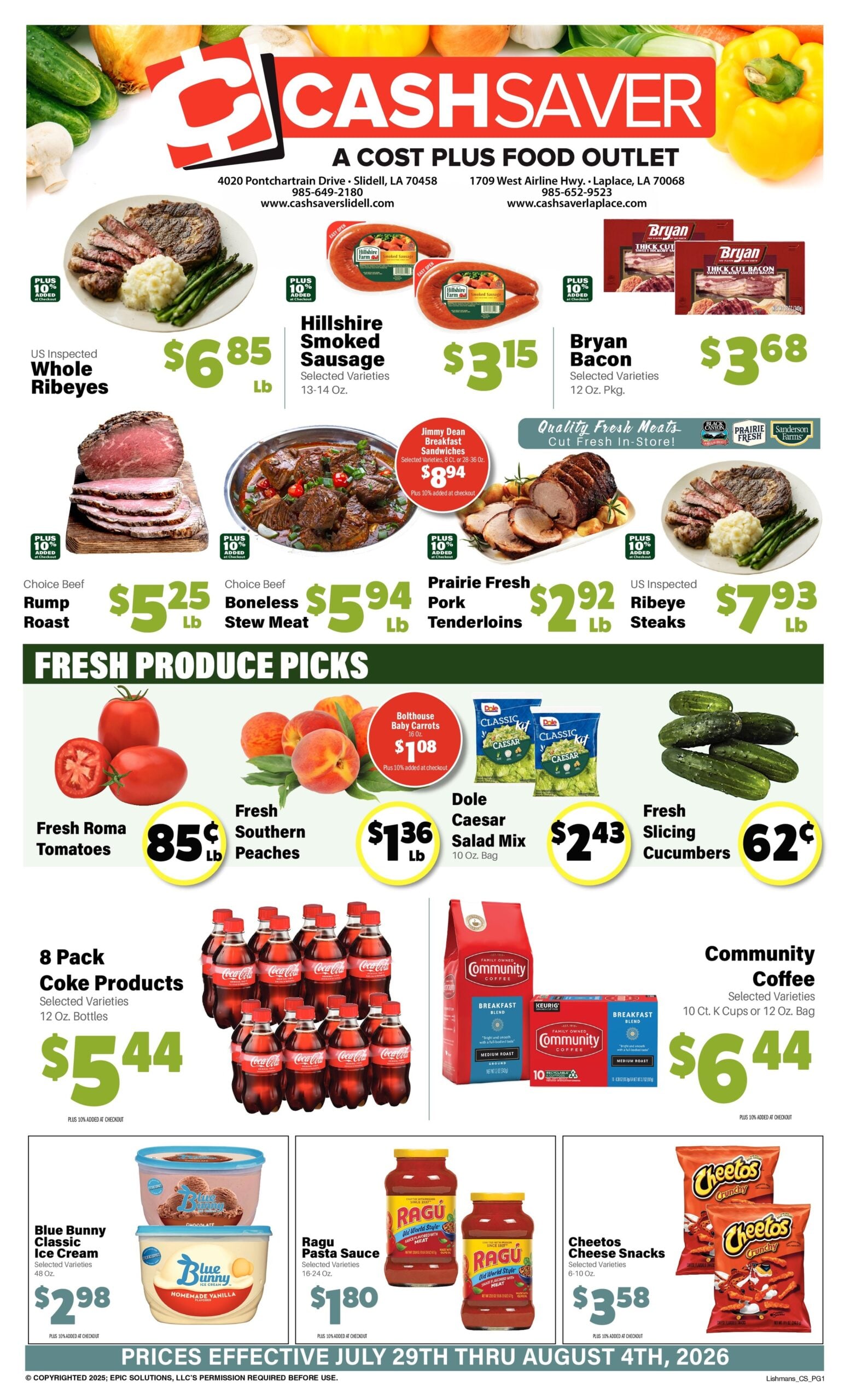 Cash Saver Weekly Ad