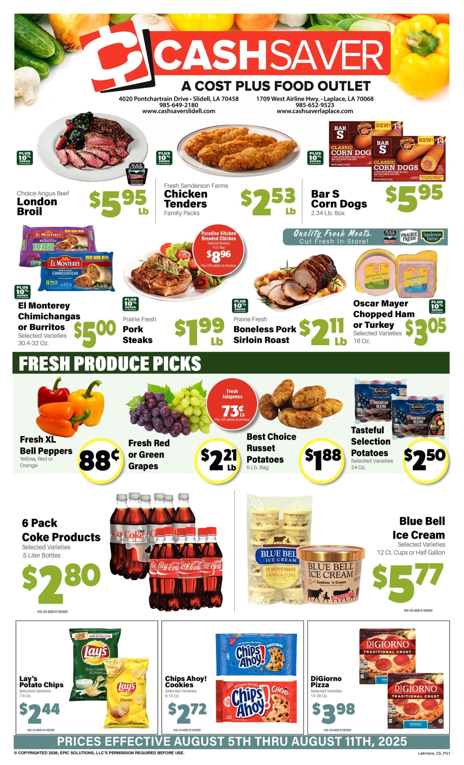 Cash Saver In-Store Weekly Ad