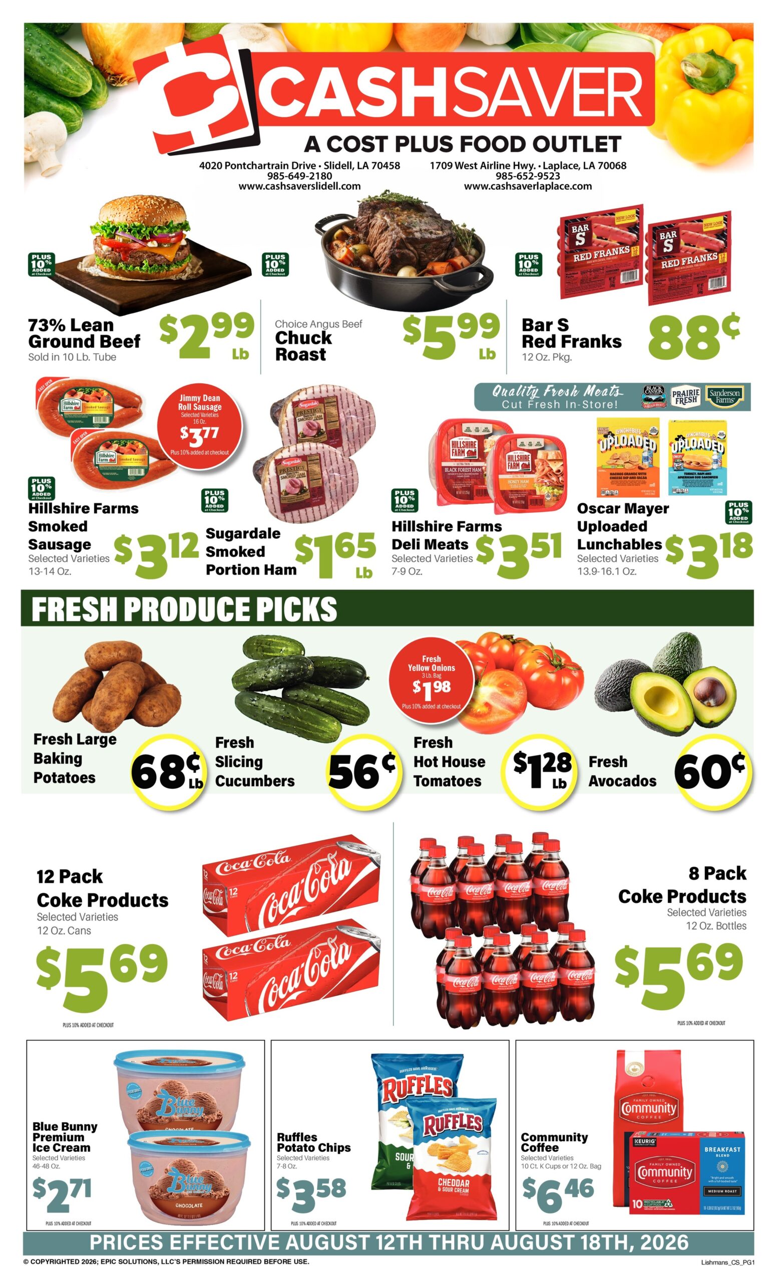 Cash Saver Weekly Ad