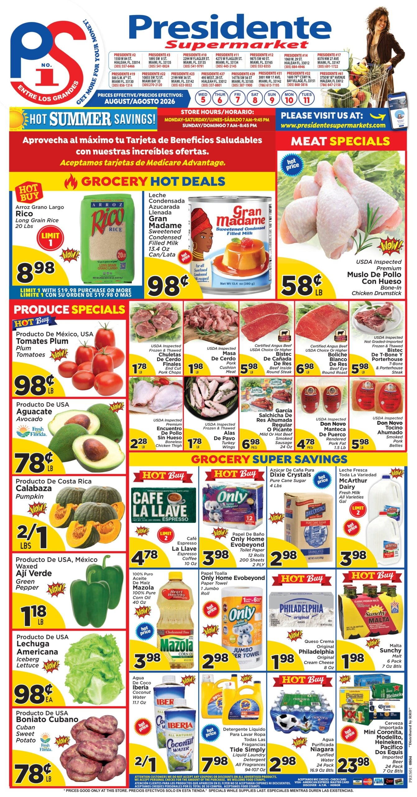 Presidente Supermarket Ad