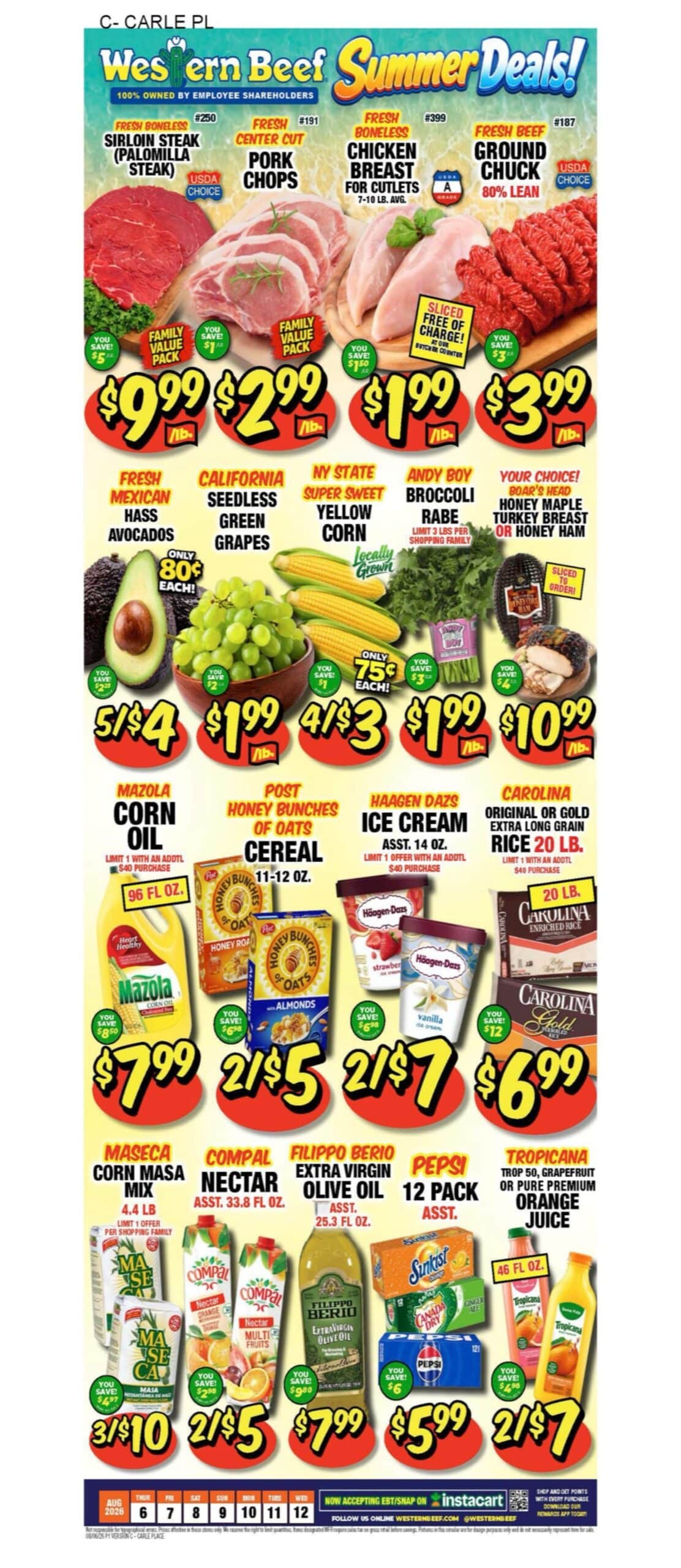 Western Beef In-Store Circular