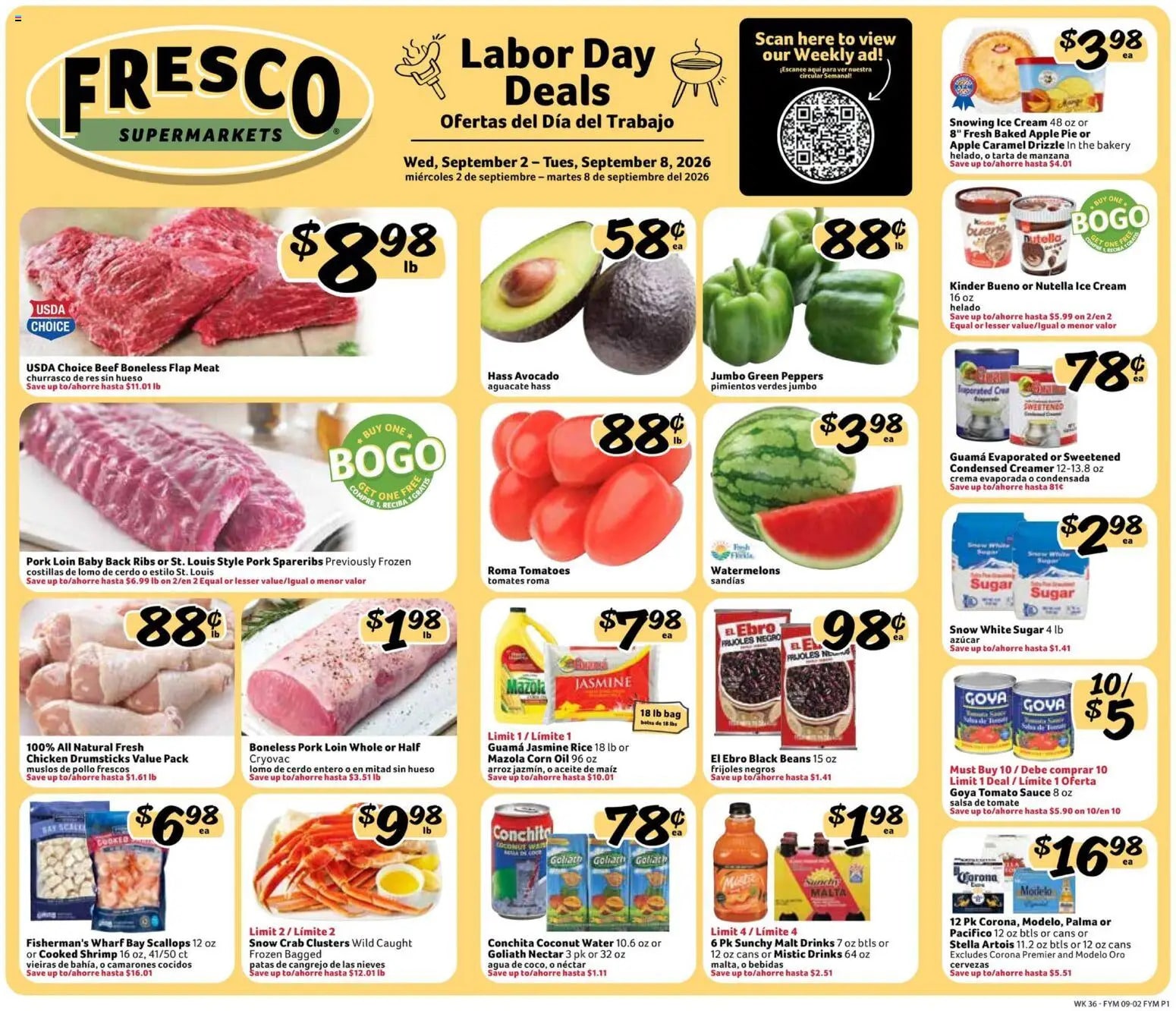 Fresco y Más In-Store Weekly Ad