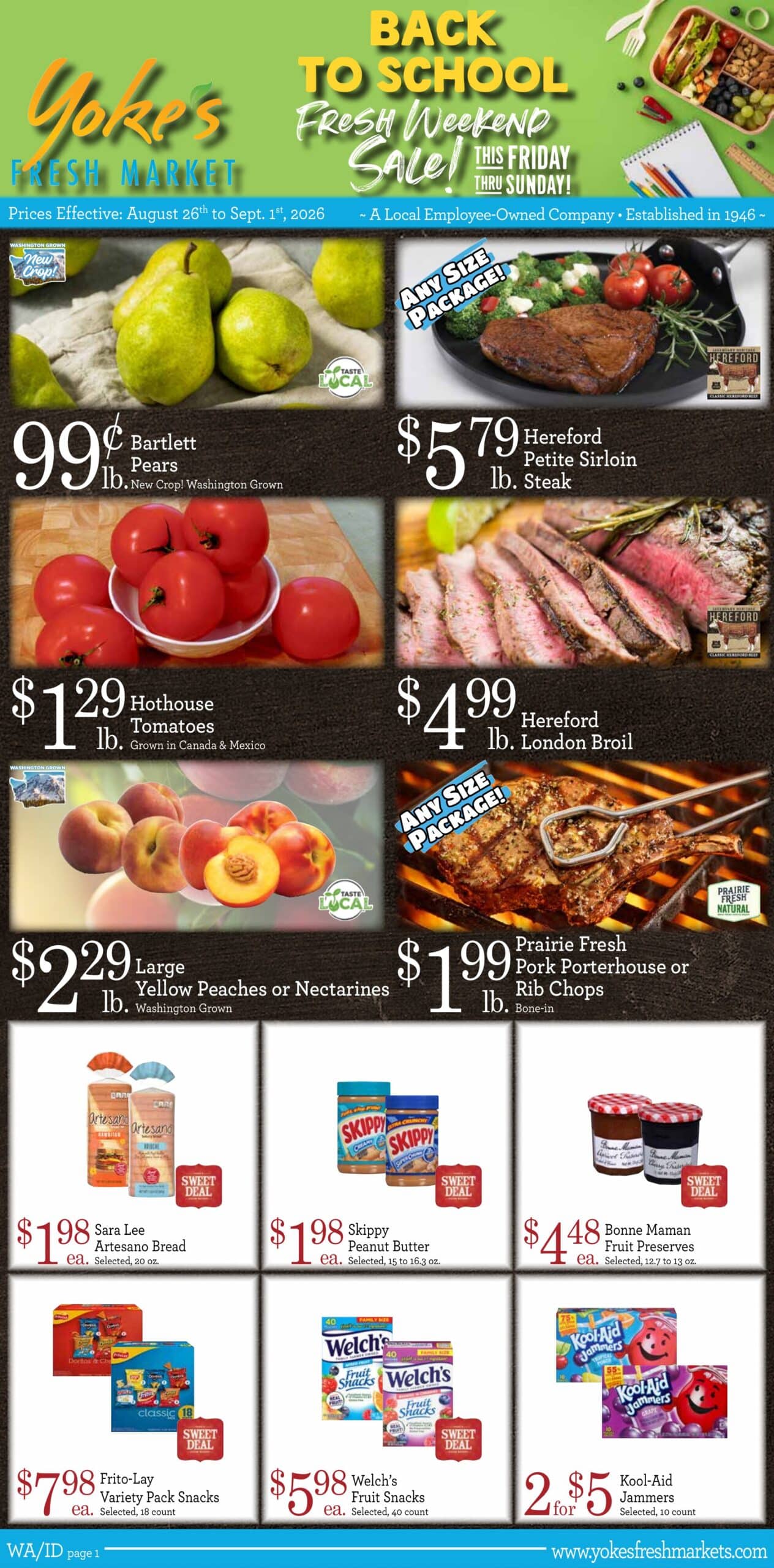 Yoke’s In Store Weekly Ad
