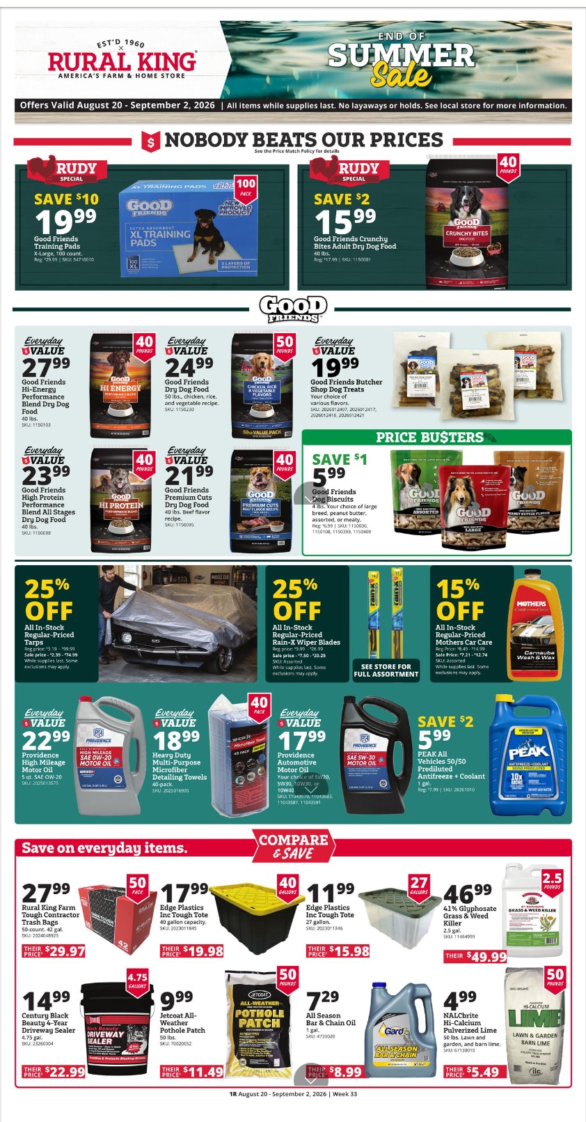 Rural King Weekly Ad