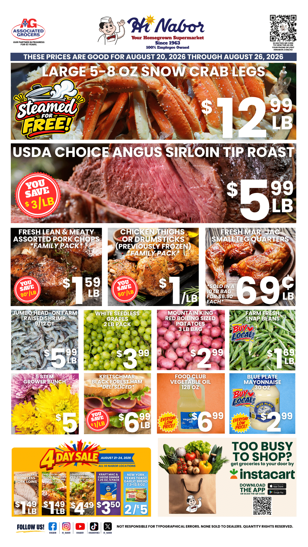 Hi Nabor In-Store Weekly Ad