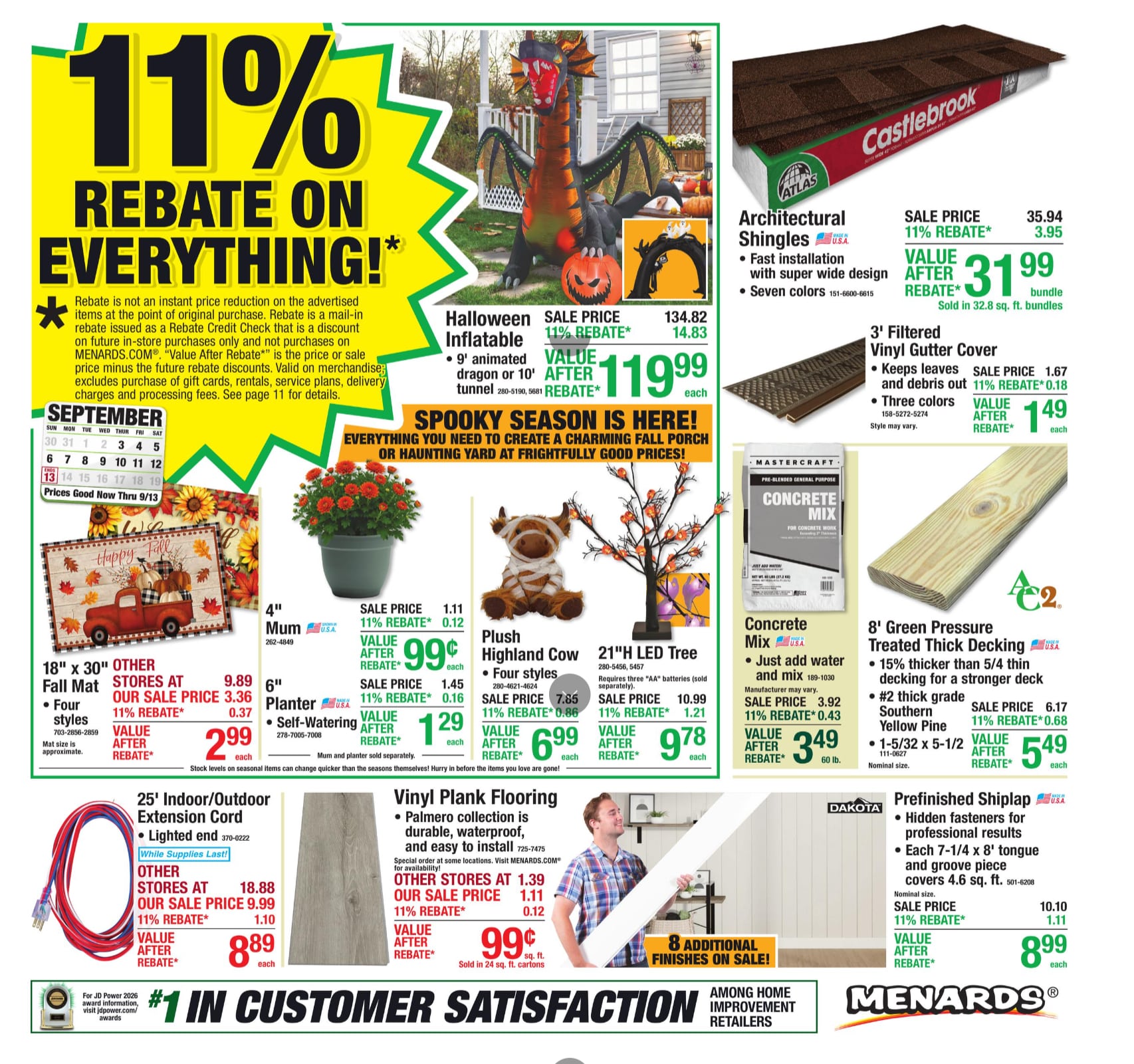Menards Weekly Ad