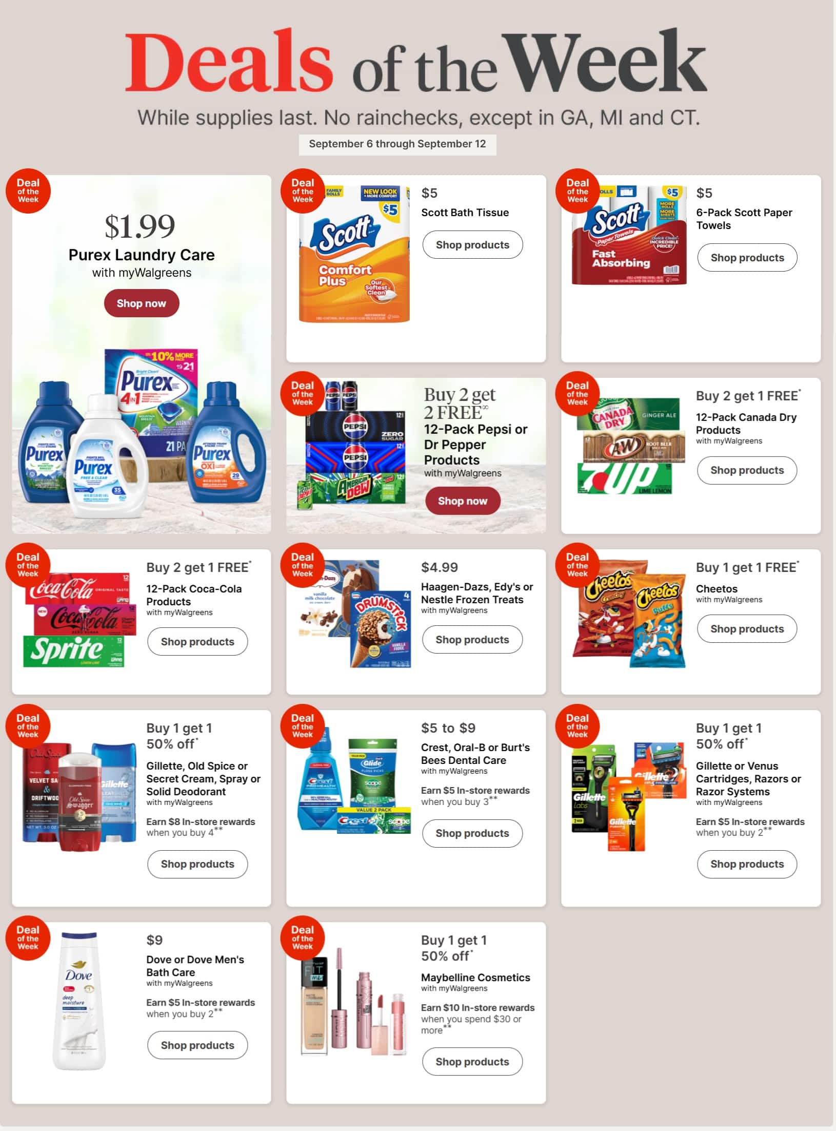 Walgreens Ad Sale