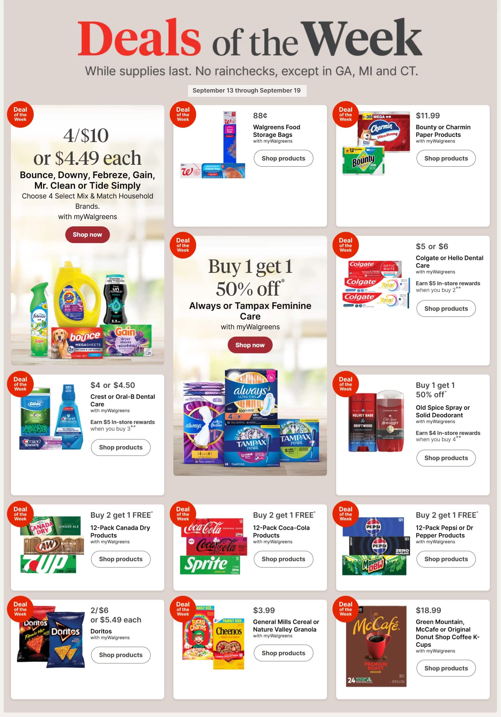 Walgreens Ad Sale