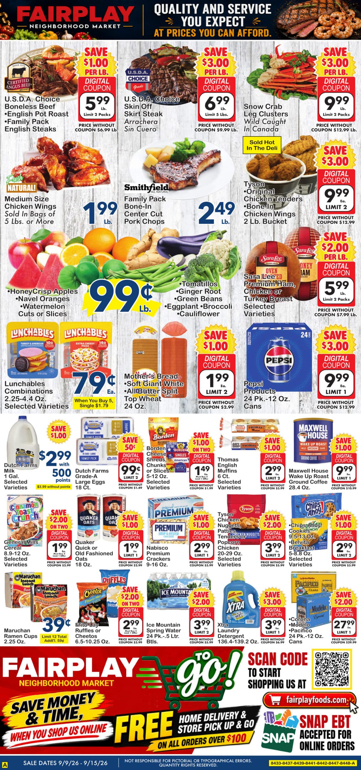 Fairplay Foods Ad