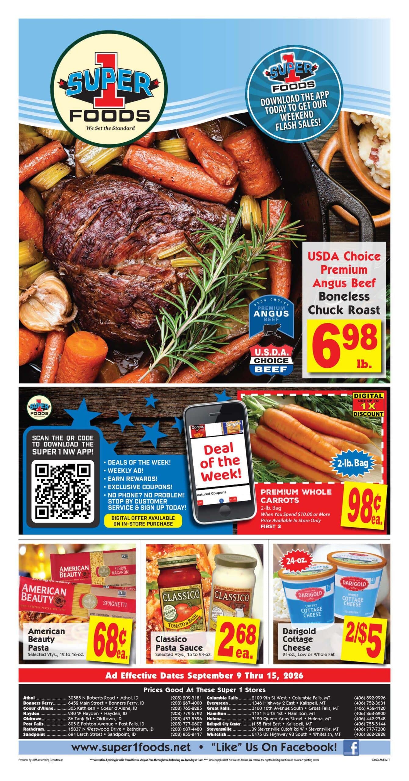 Super 1 Foods Ad