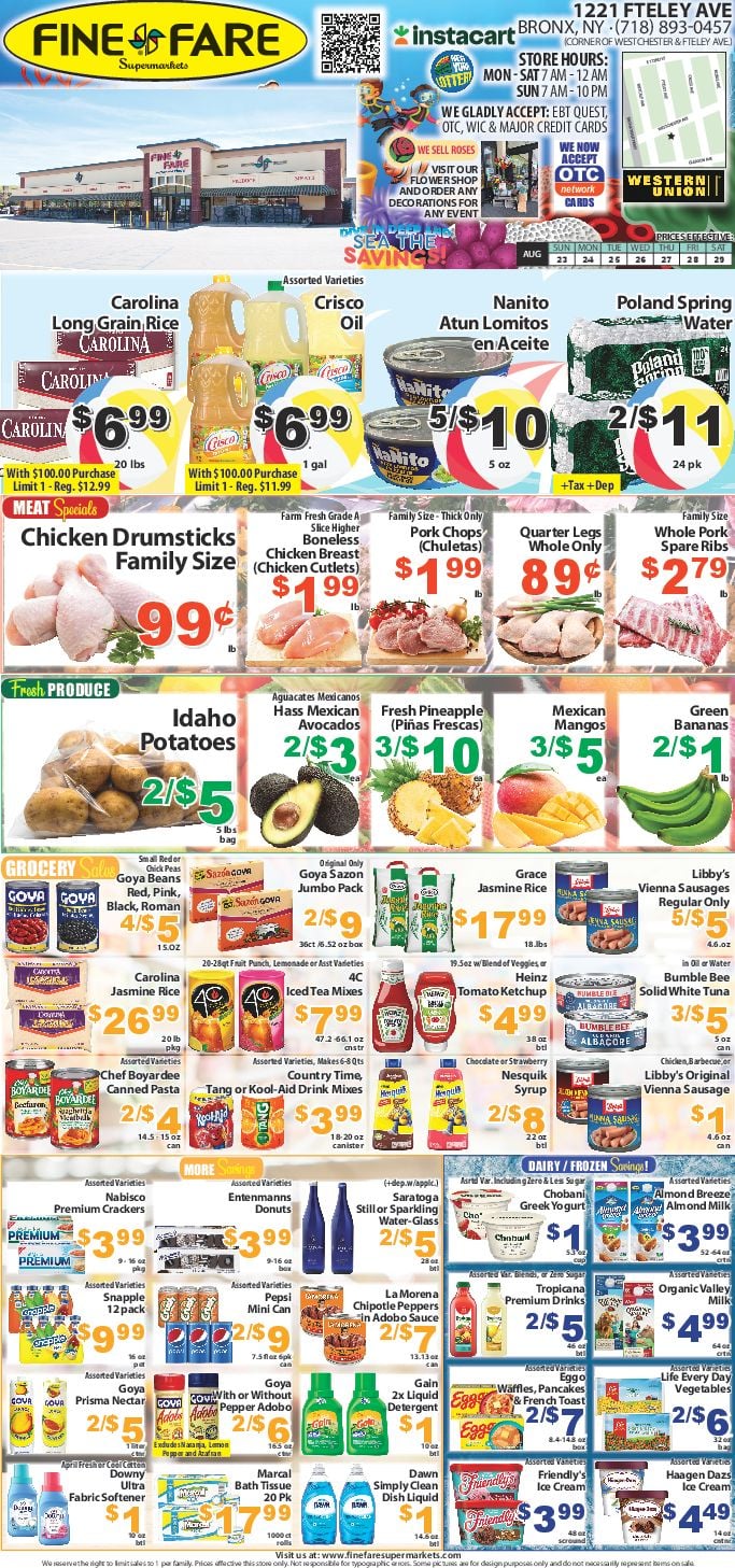 Fine Fare Ad
