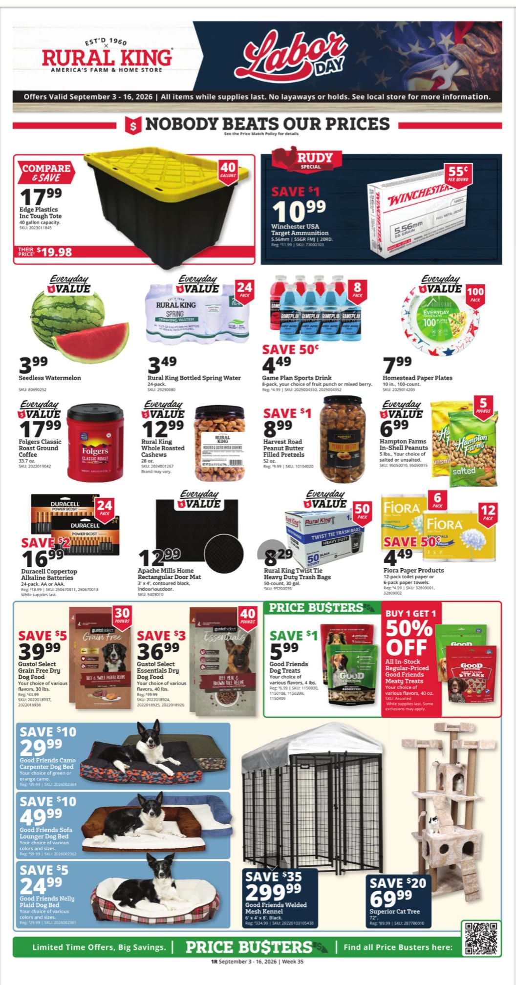 Rural King Ad Sale