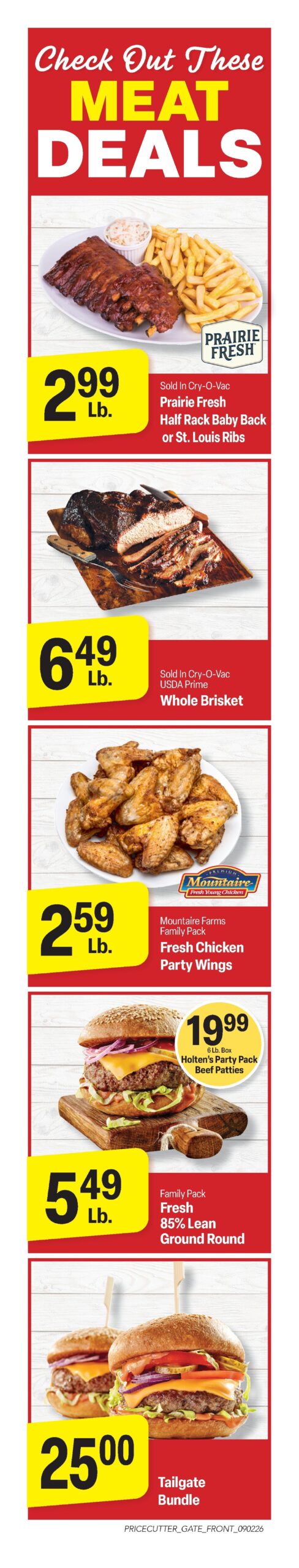 Price Cutter Ad