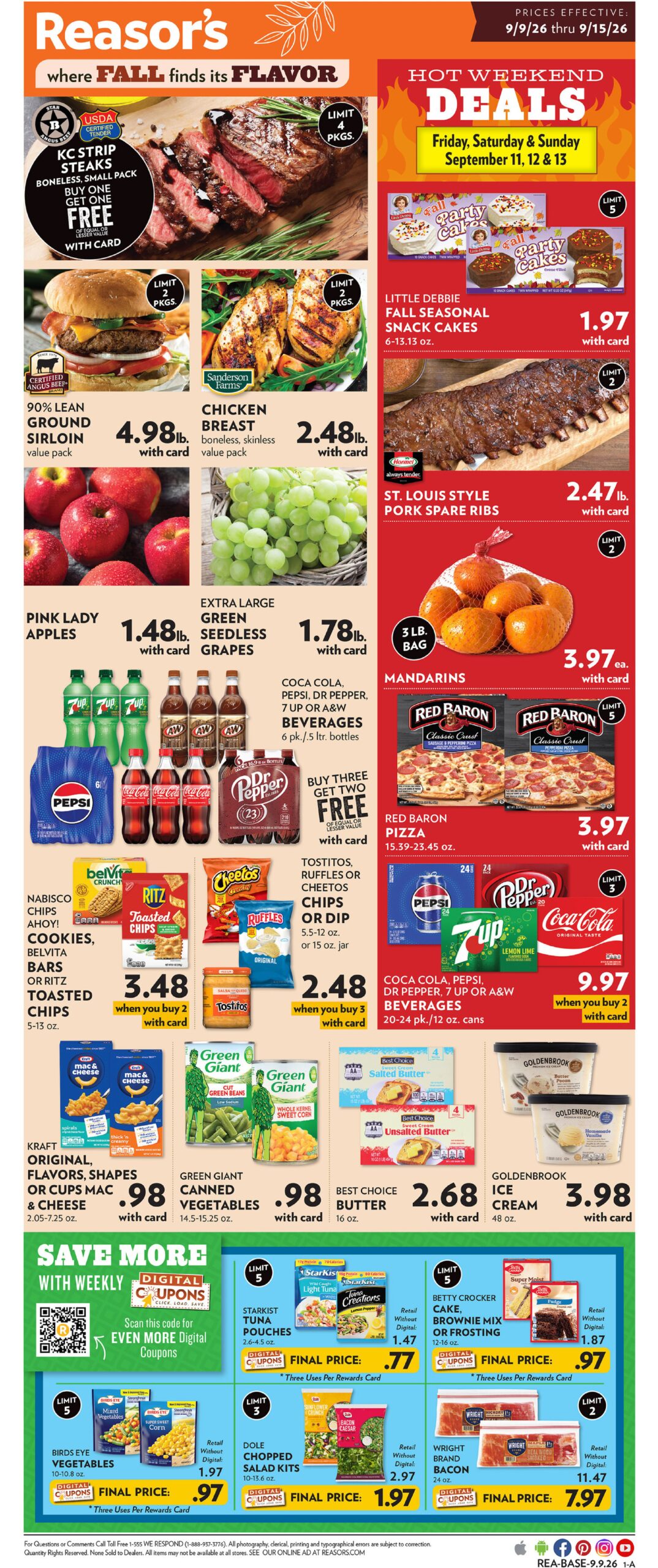 Reasor's Ad