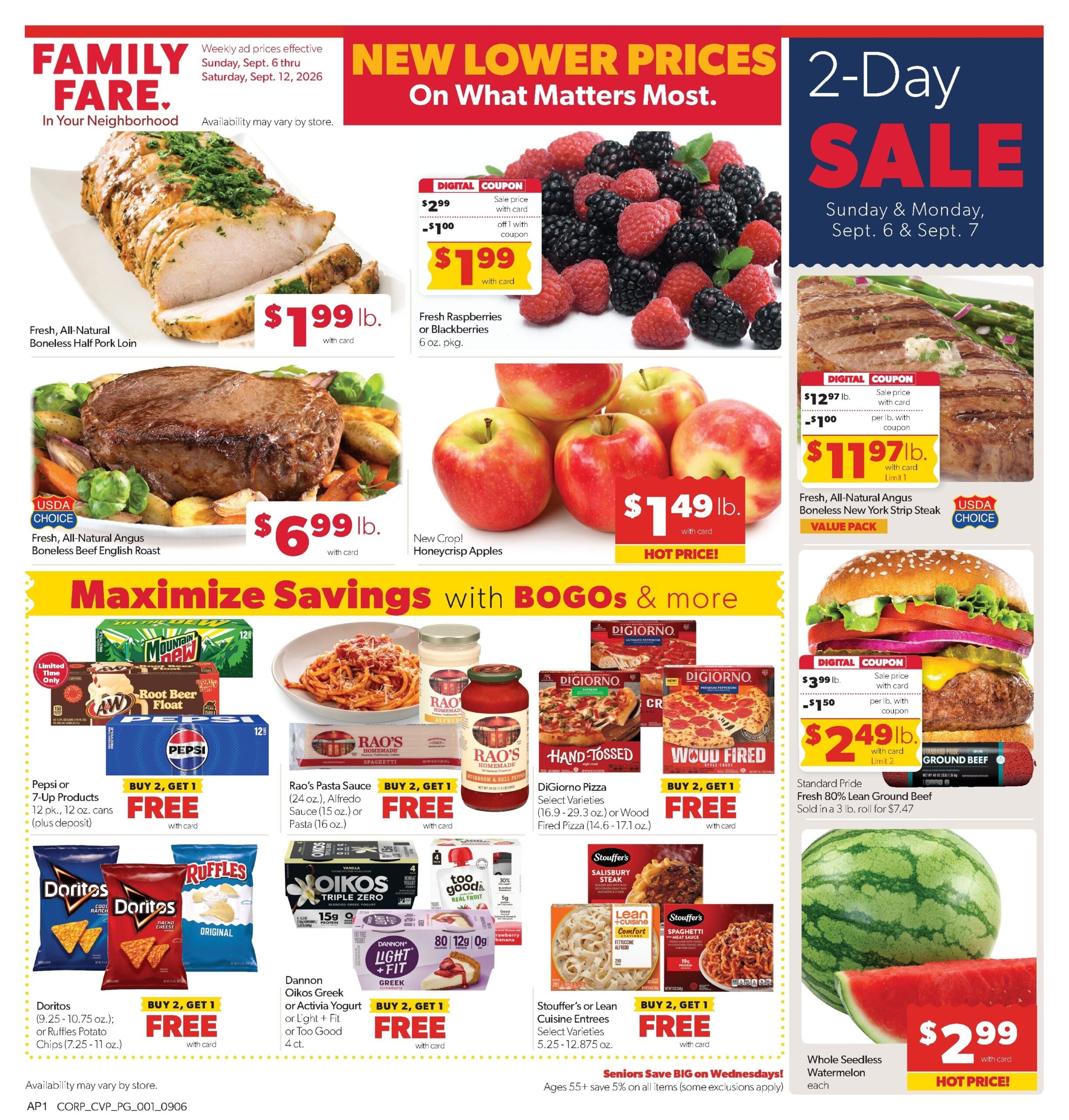 Family Fare In Store Weekly Ad