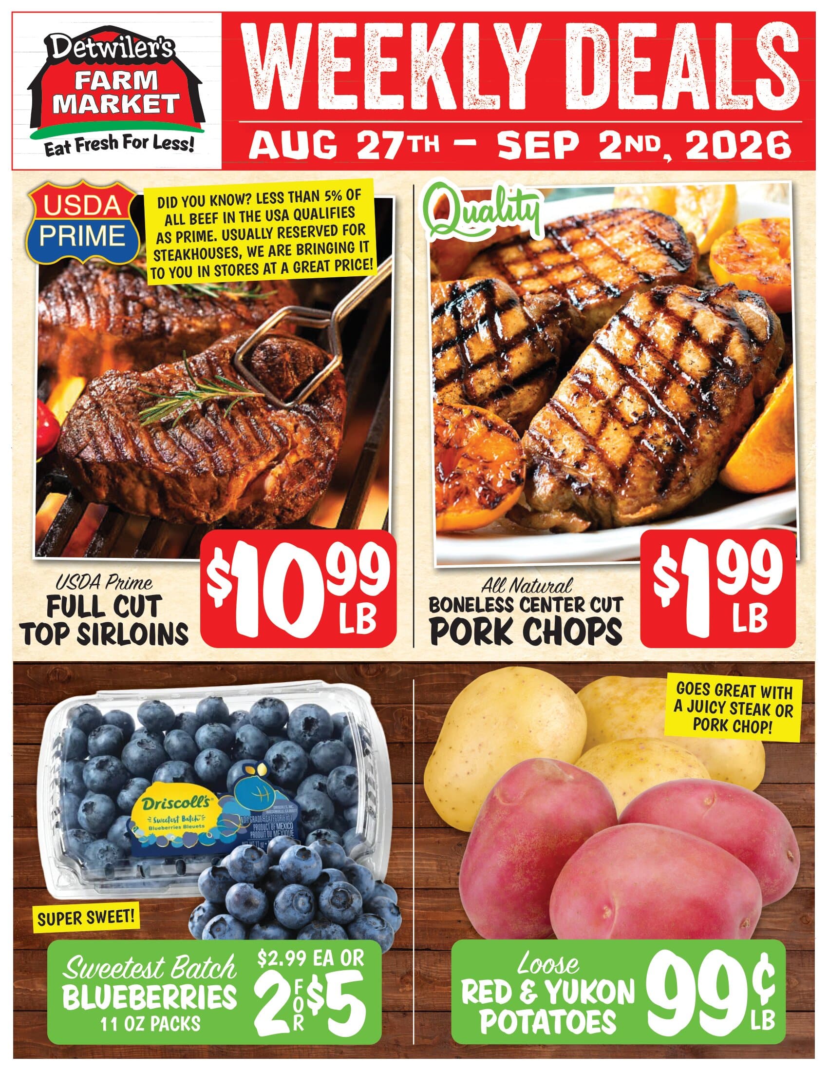 Detwiler’s In-Store Weekly Ad