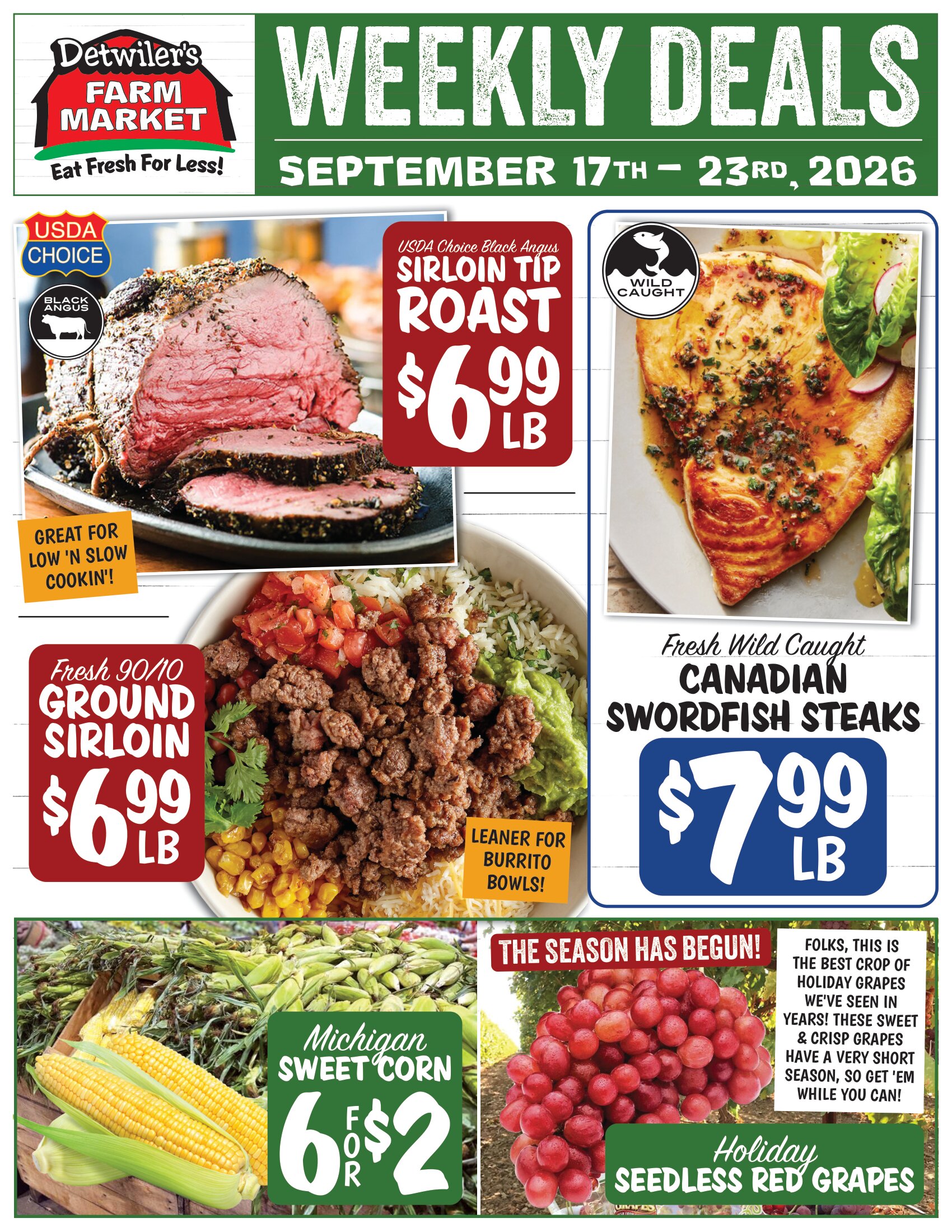 Detwiler’s Weekly Ad