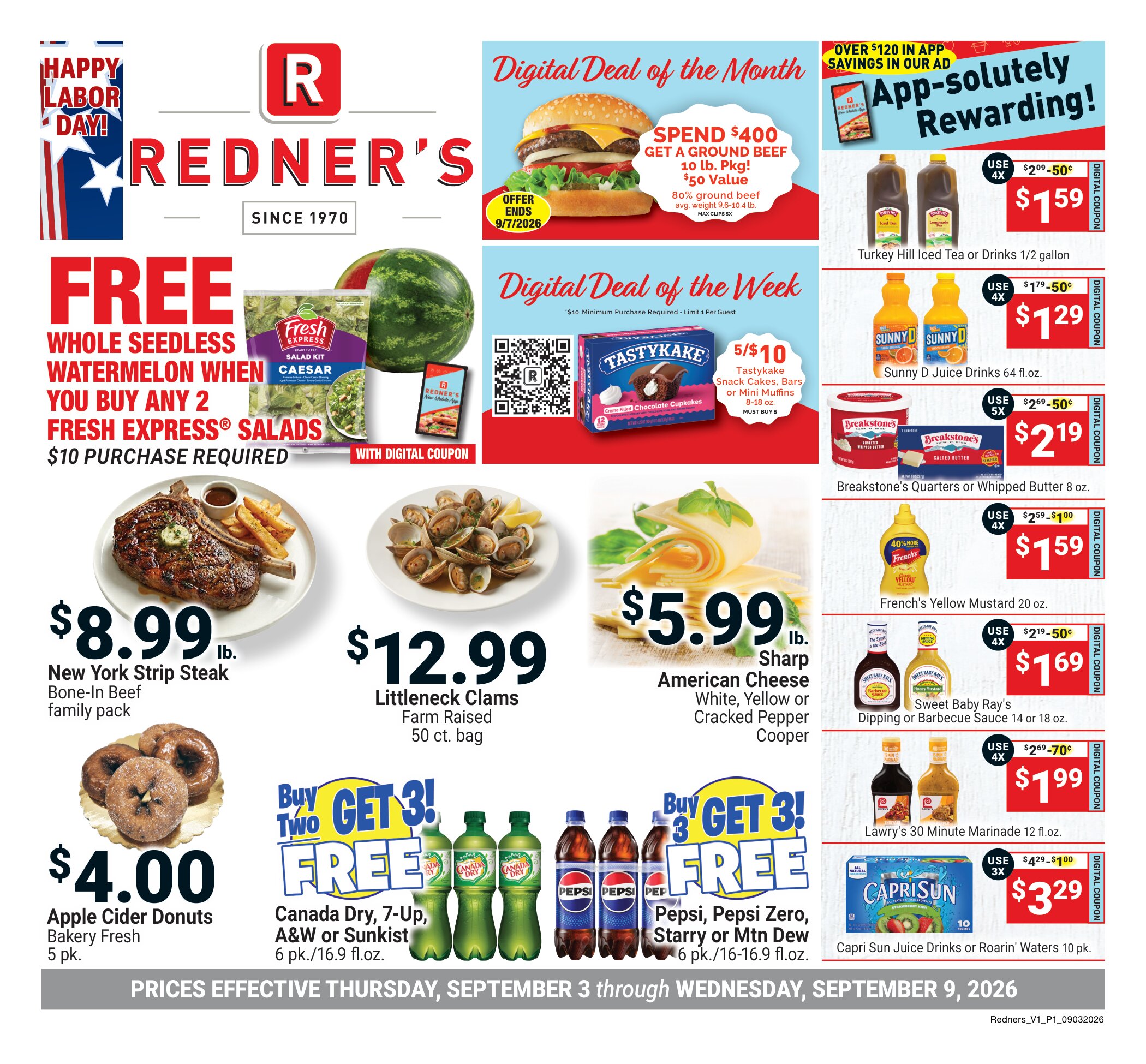 Redner's Circular