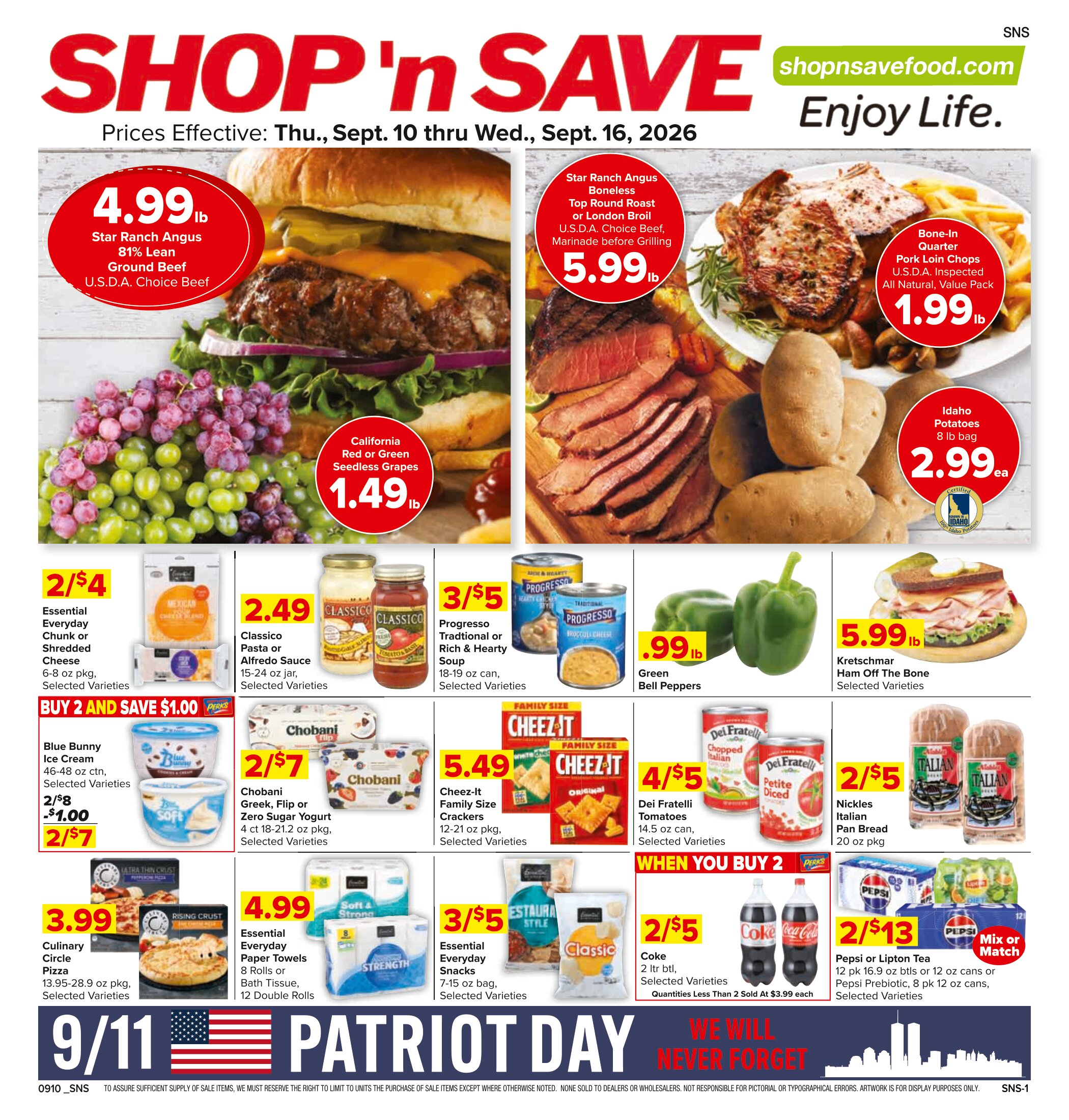 Shop 'n Save Ad