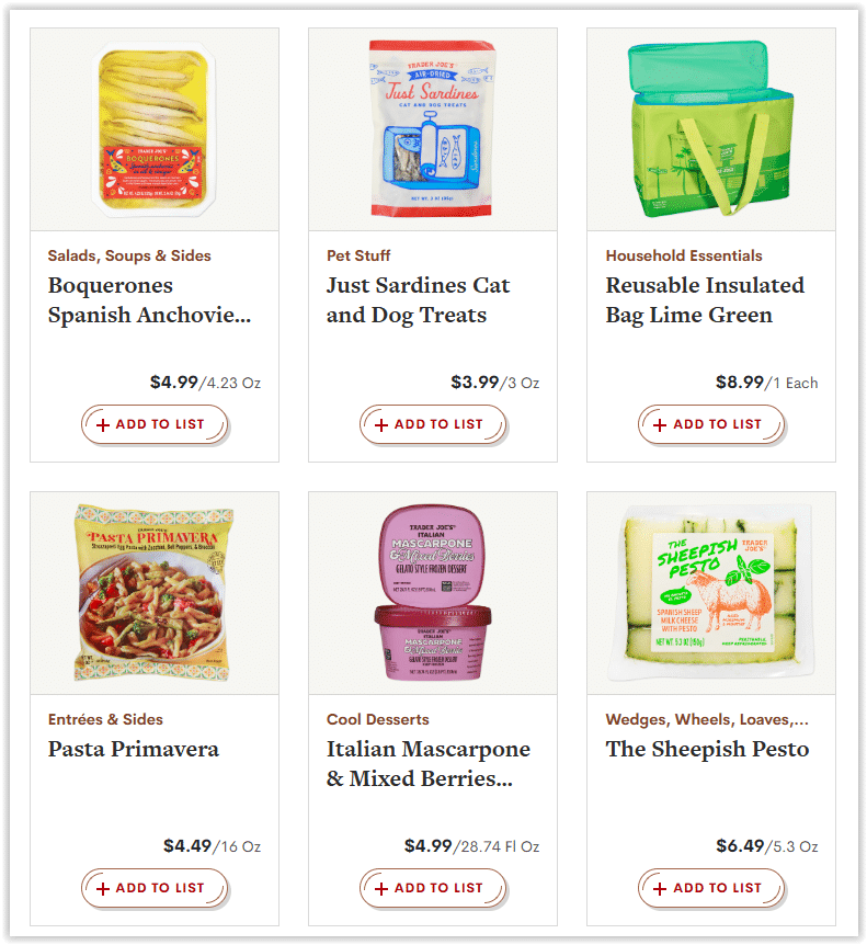 Trader Joe's Weekly Ad