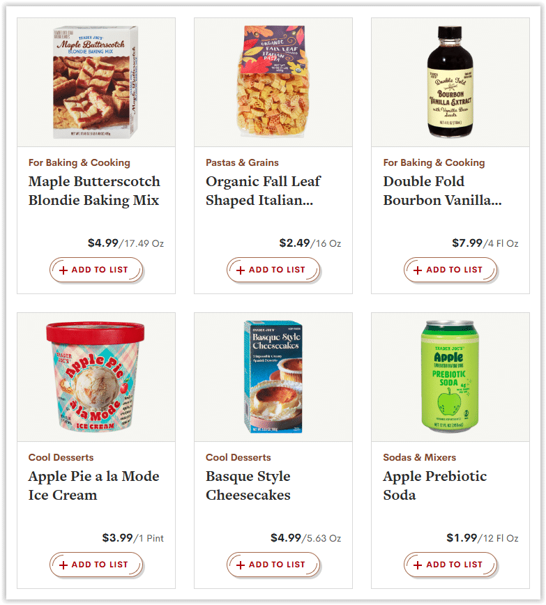 Trader Joe's Weekly Ad