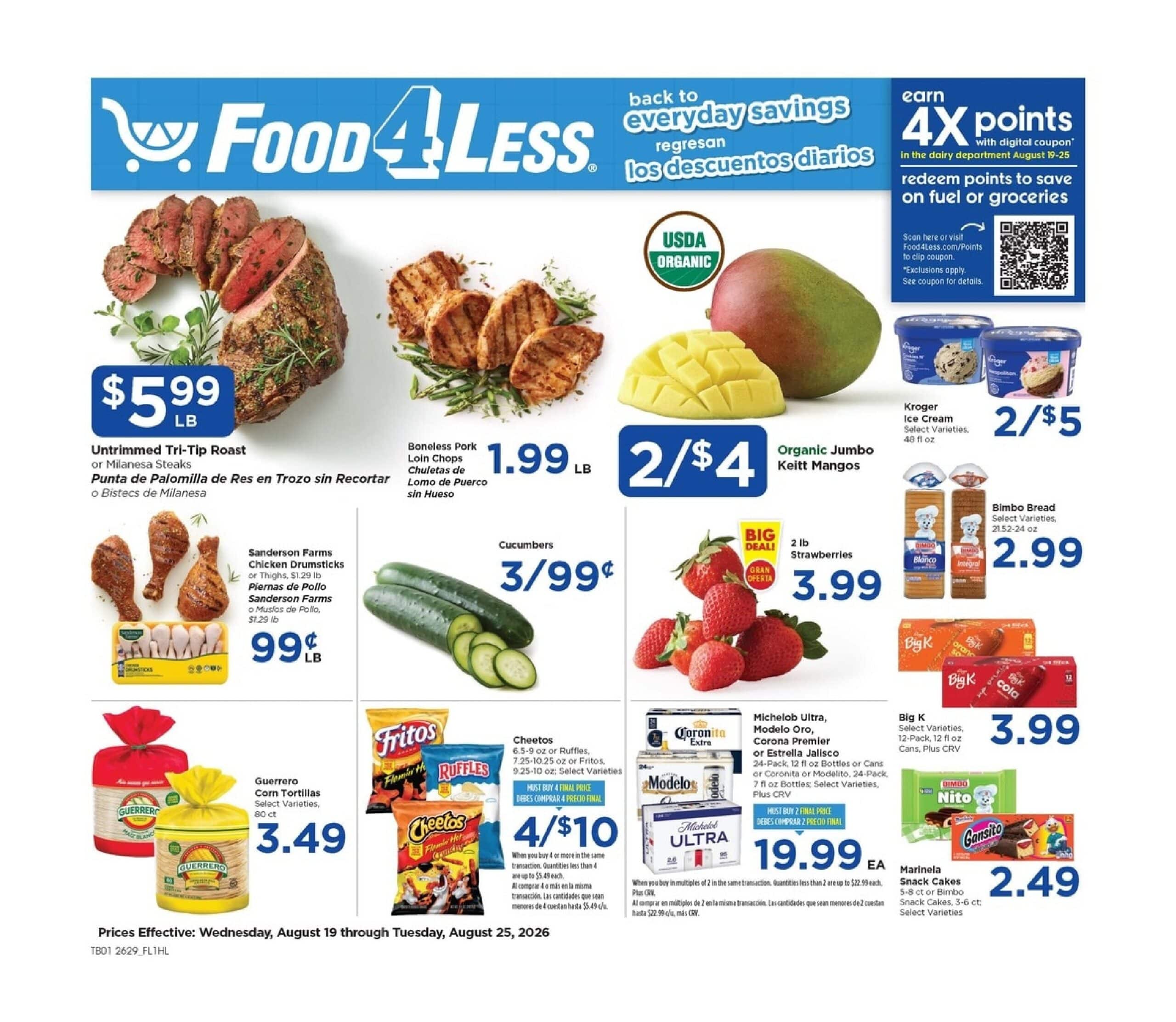 Food 4 Less In-Store Weekly Ad