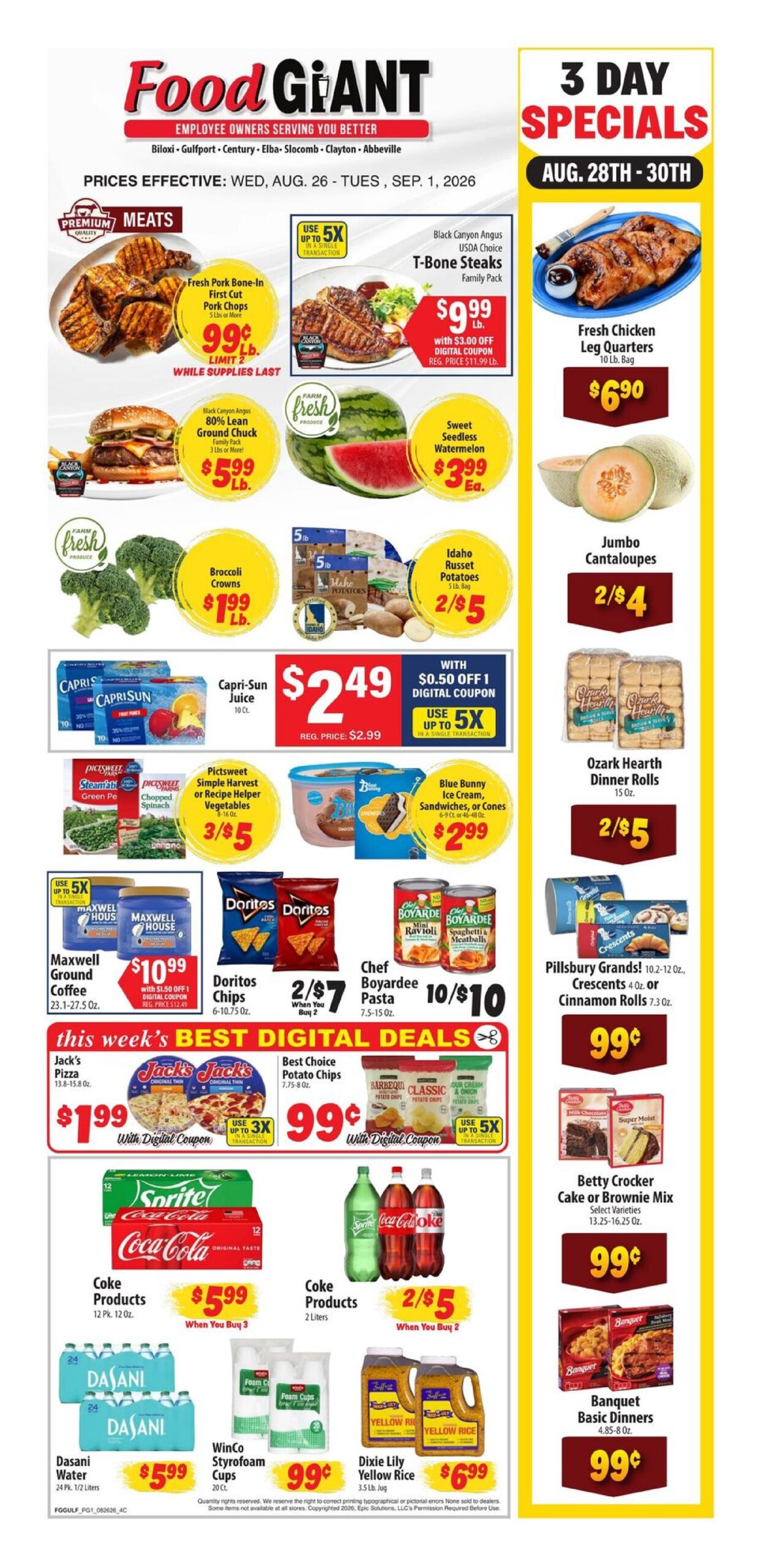 Food Giant In-Store Weekly Ad