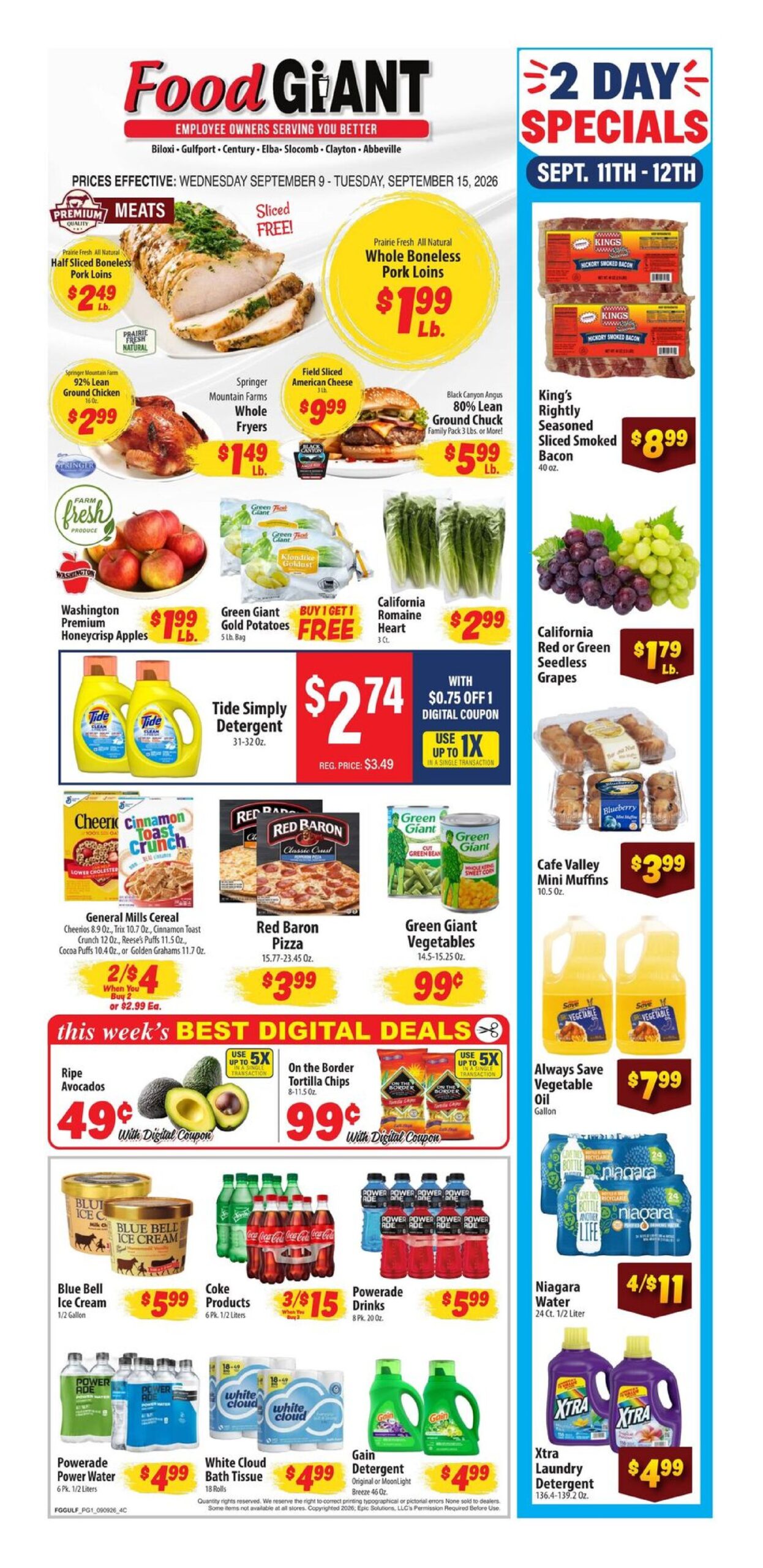 Food Giant In-Store Weekly Ad