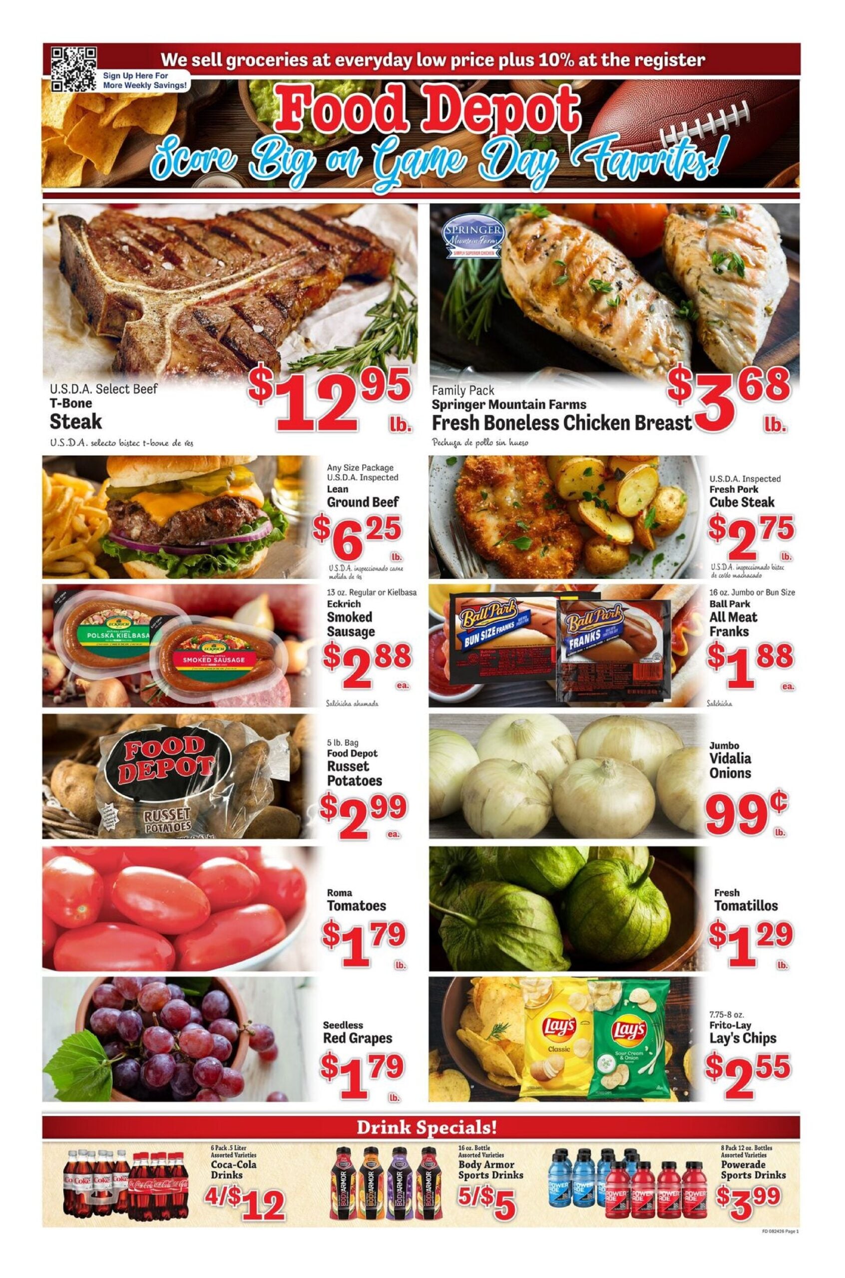 Food Depot Ad