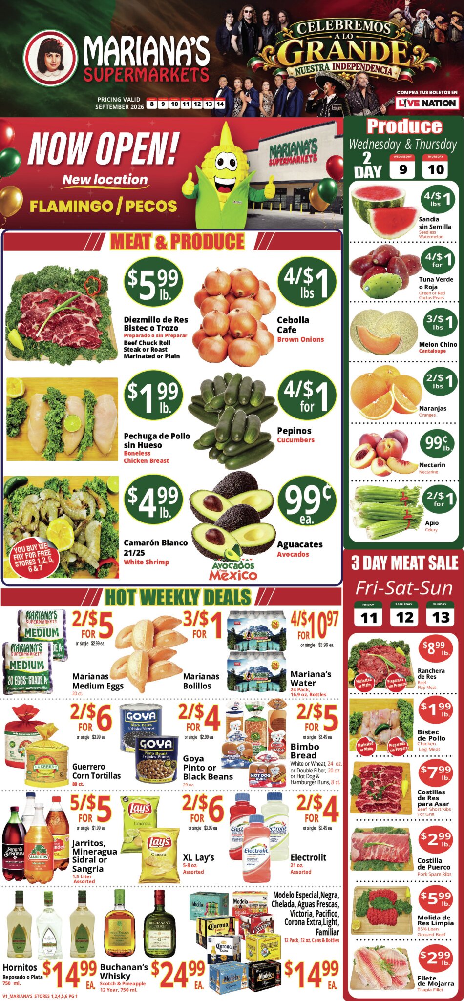 Mariana's Weekly Ad