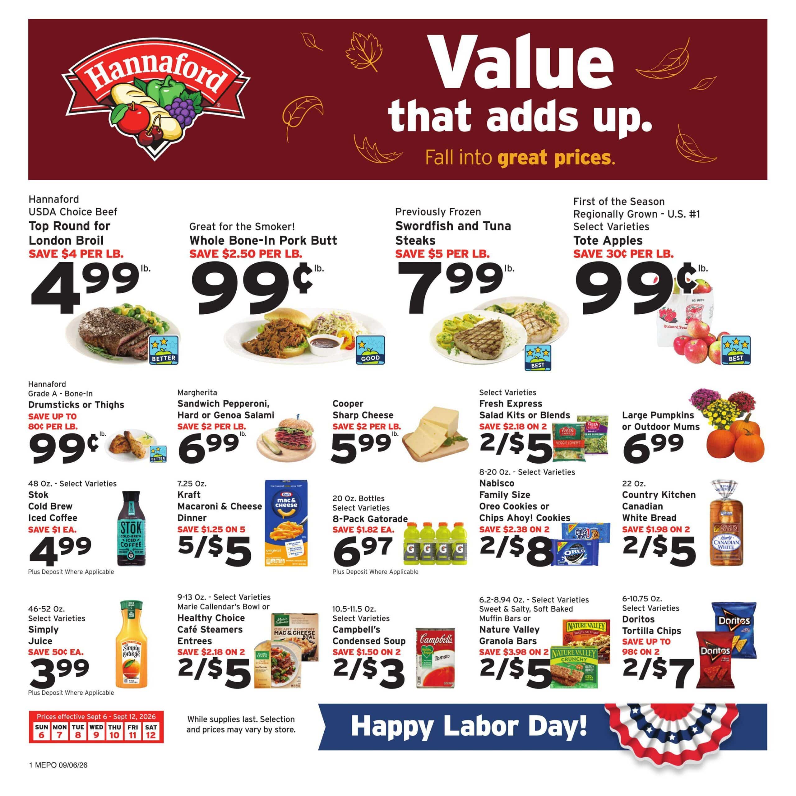 Hannaford Weekly Ad