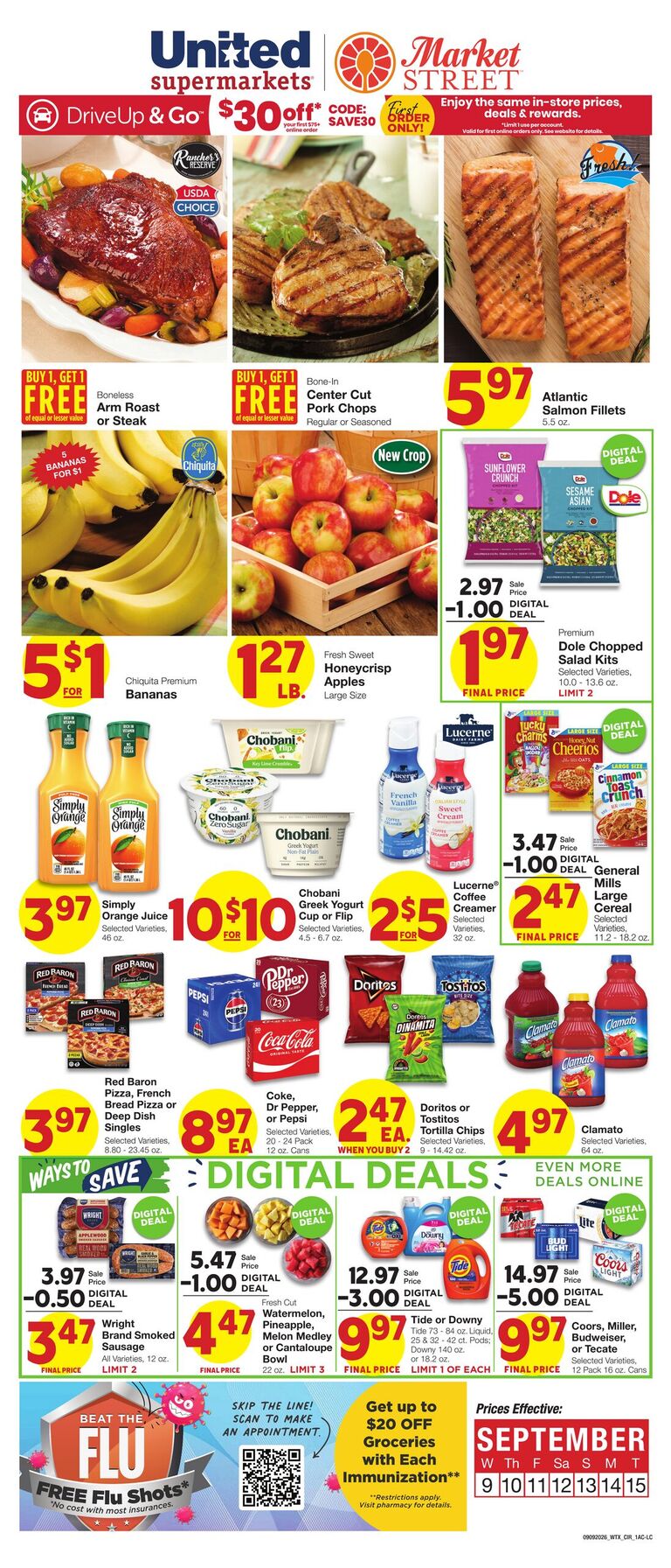 United Supermarkets Ad