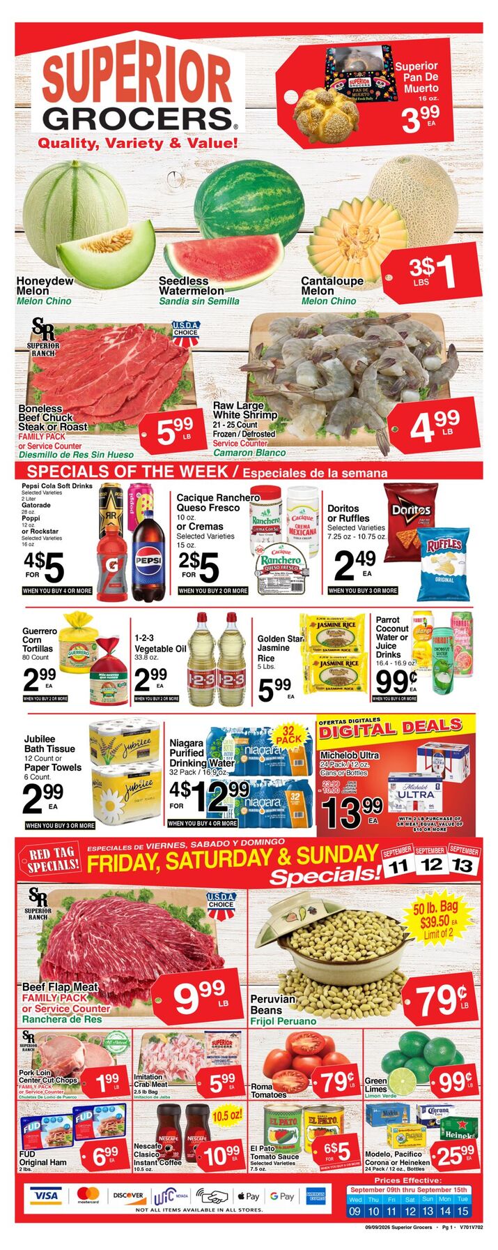 Superior Grocers Weekly Ad