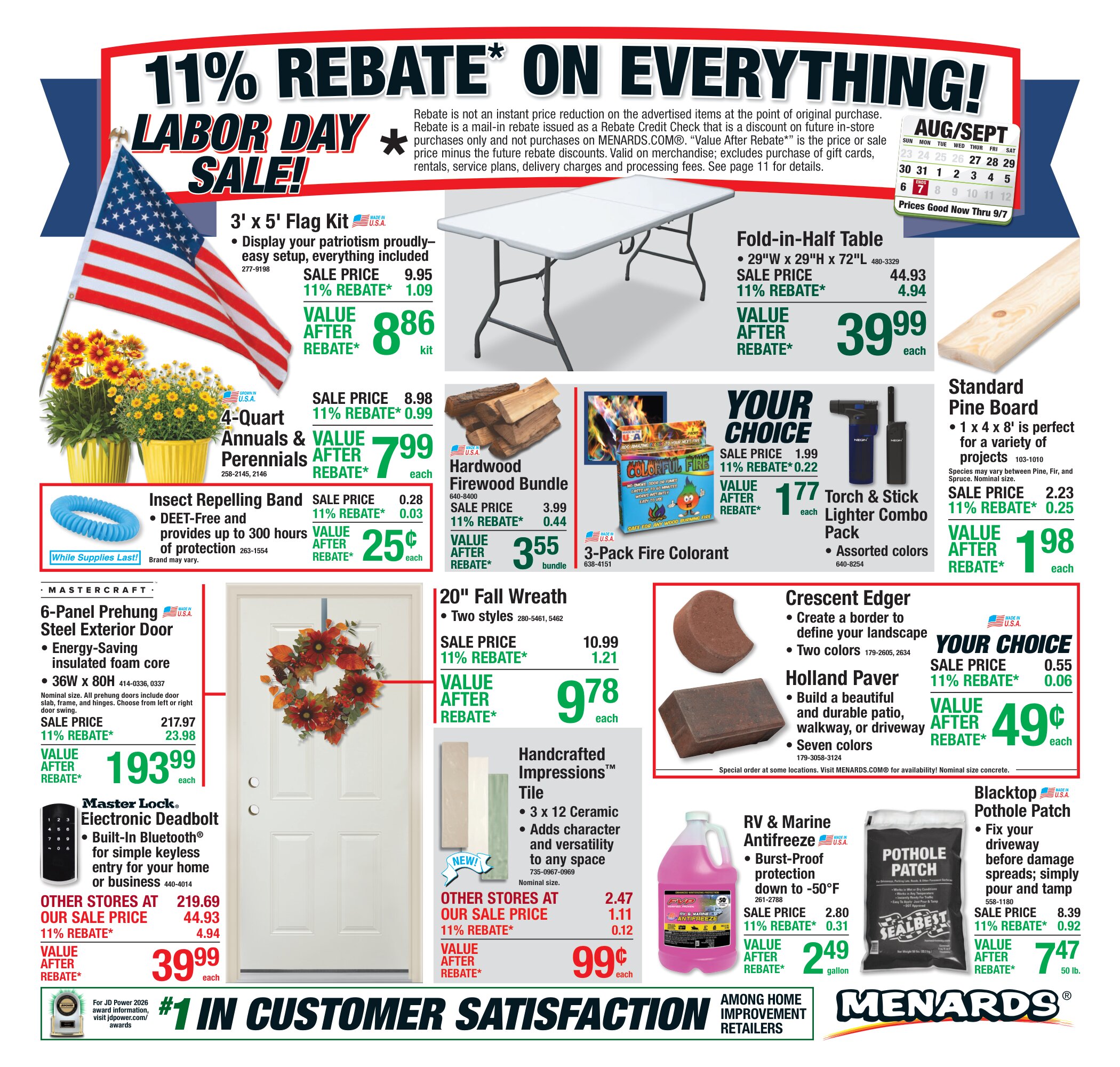Menards Ad Deals