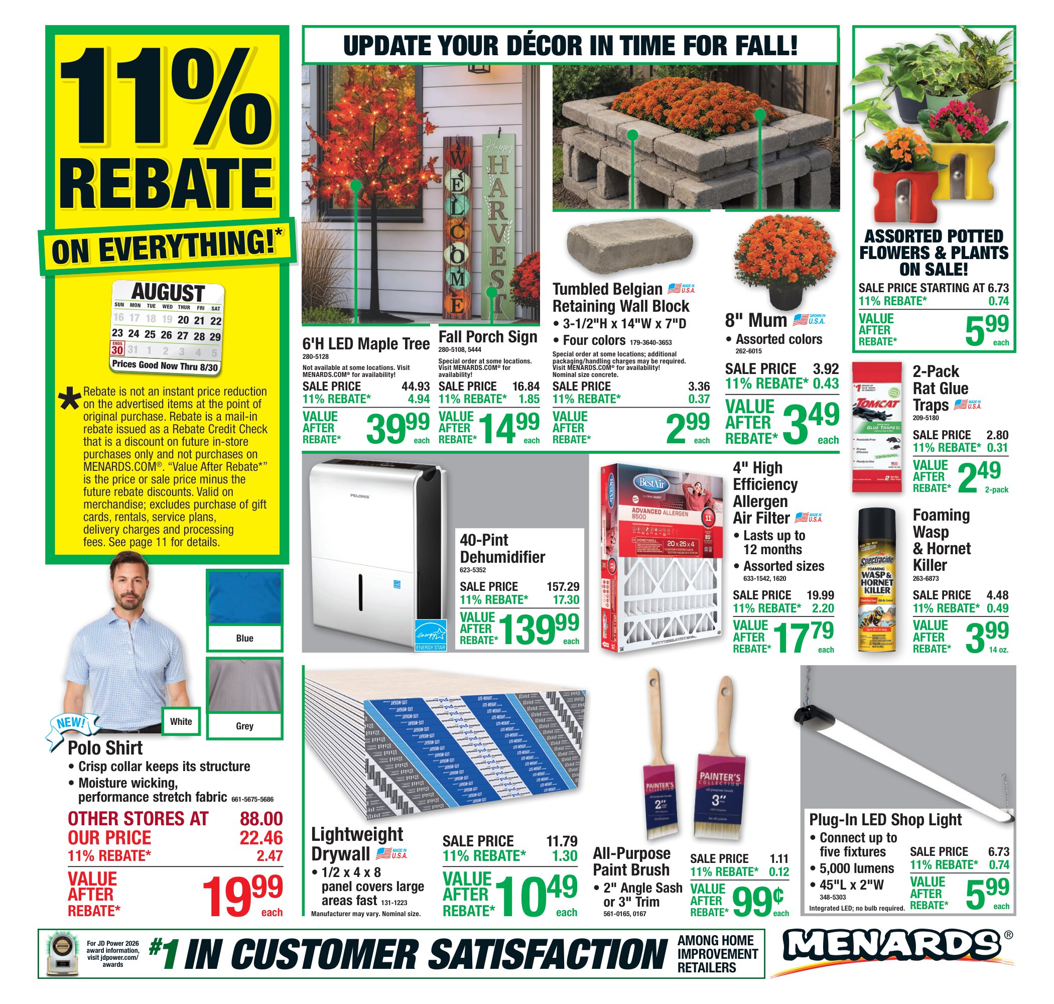 Menards Ad Deals