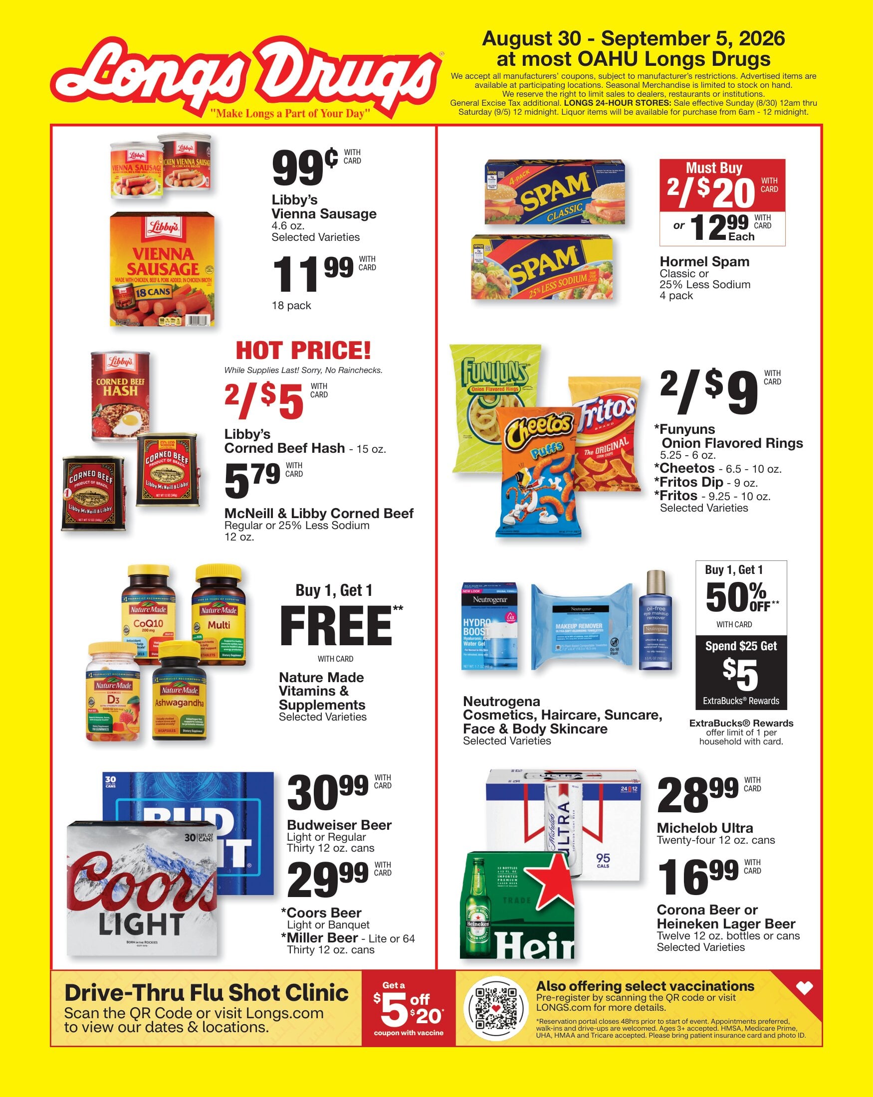 Longs Weekly Ad