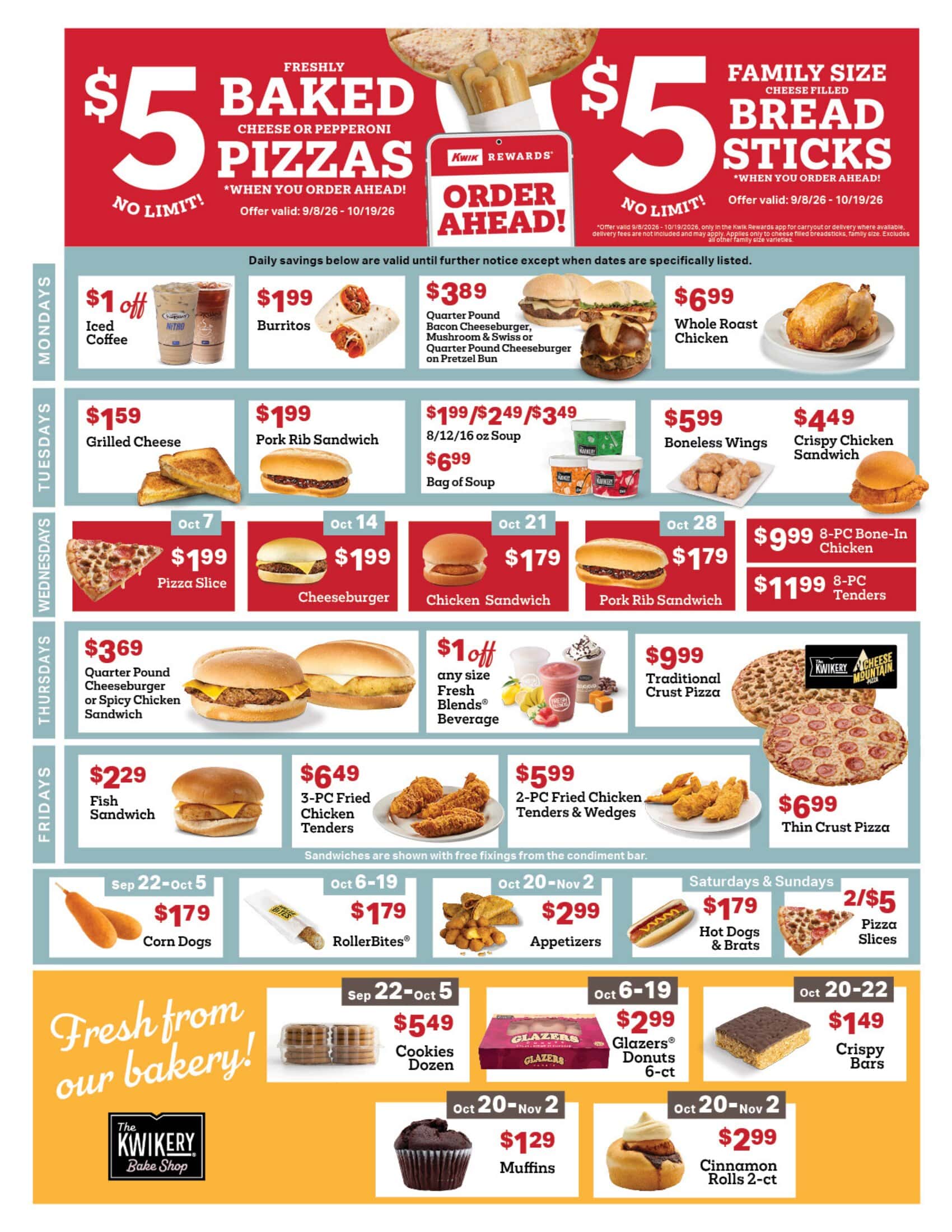 Kwik Trip In-Store Monthly Ad