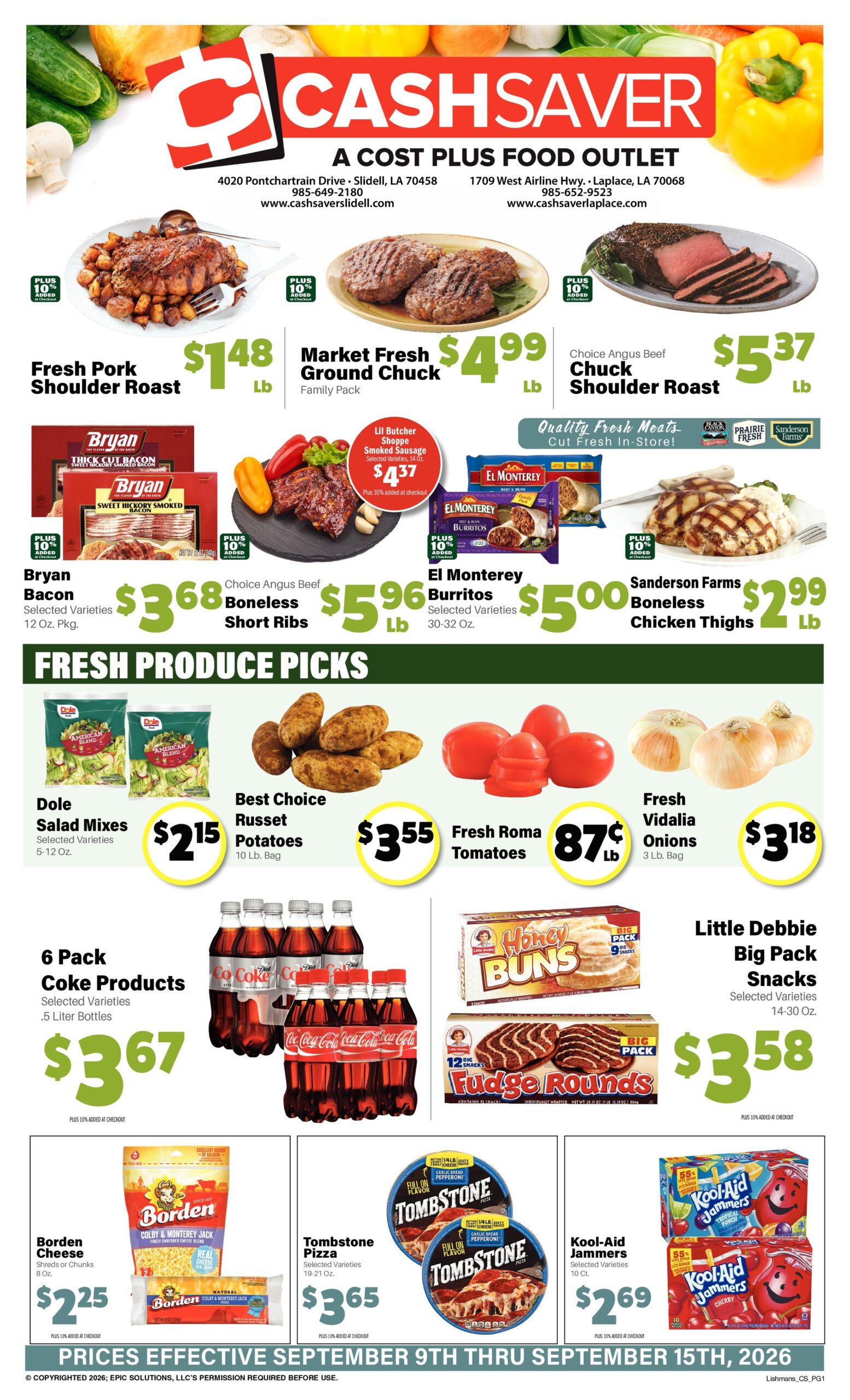 Cash Saver Weekly Ad