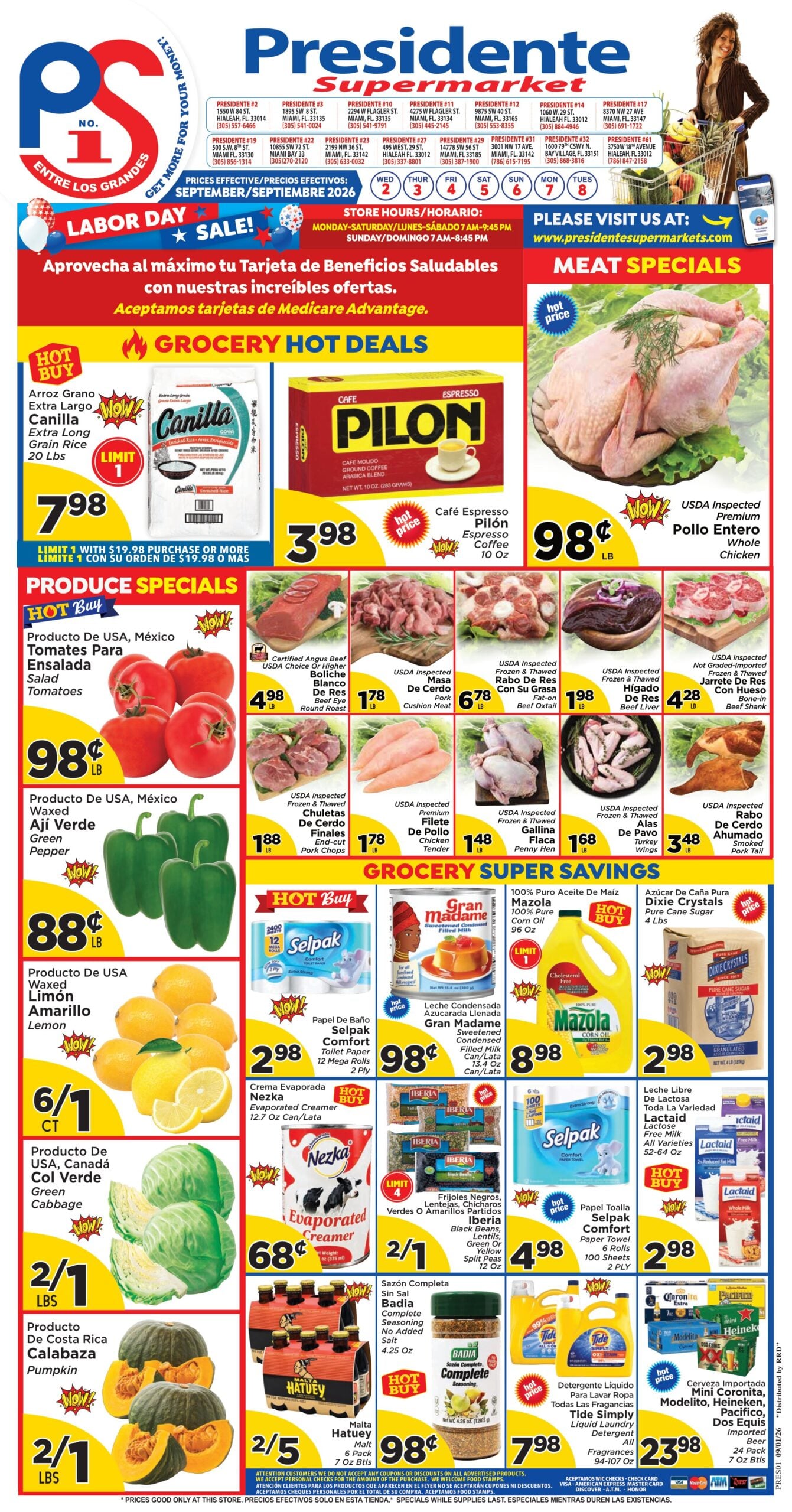 Presidente Supermarket Ad