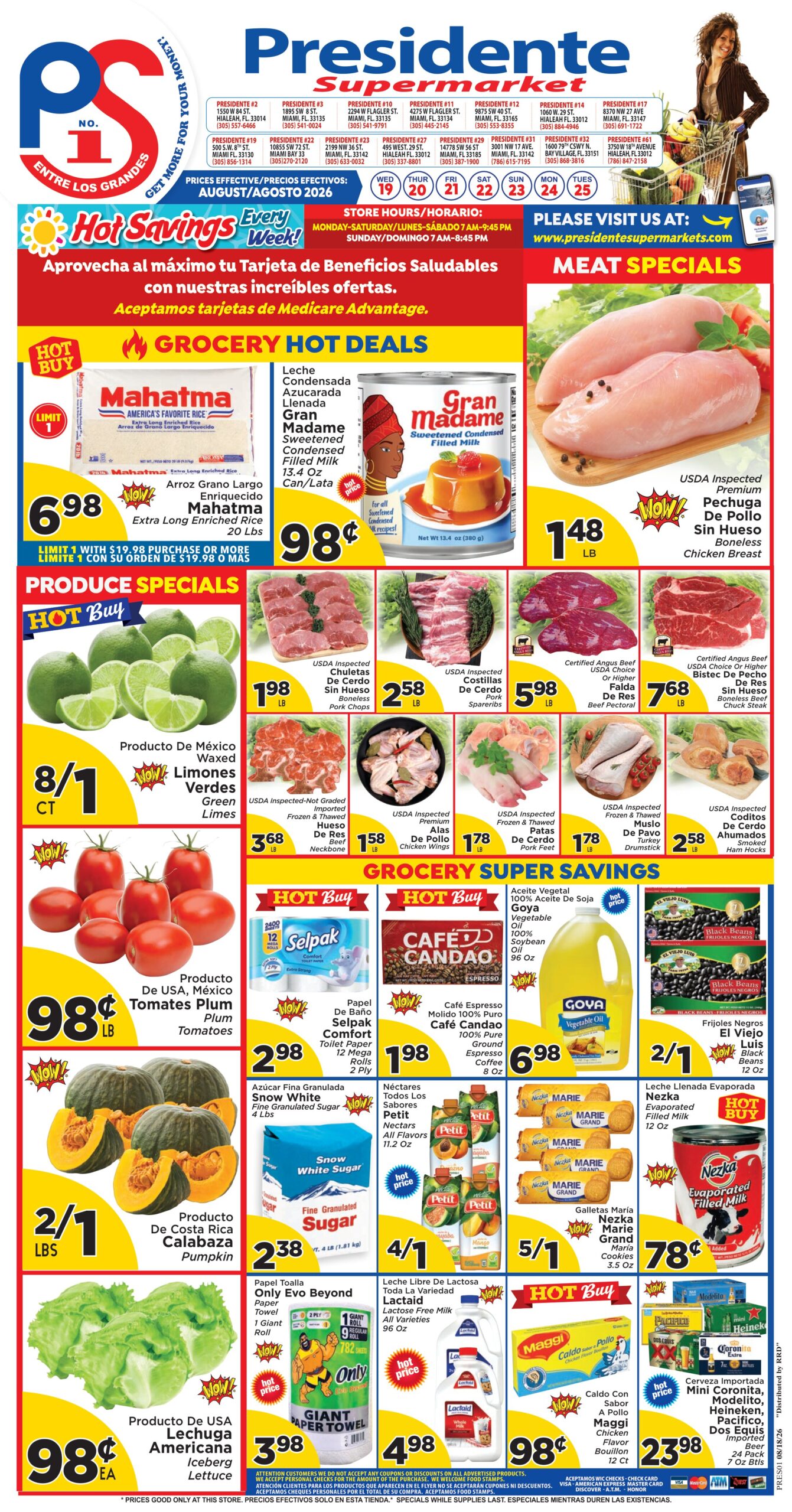 Presidente Supermarket Ad