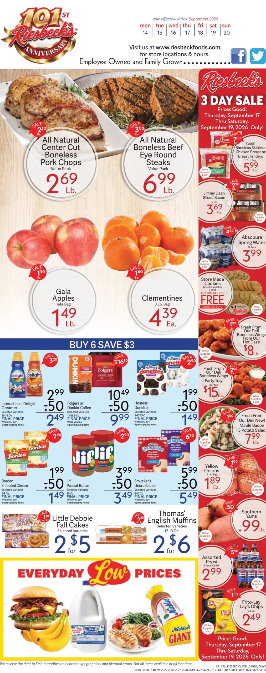 Riesbeck's Weekly Ad