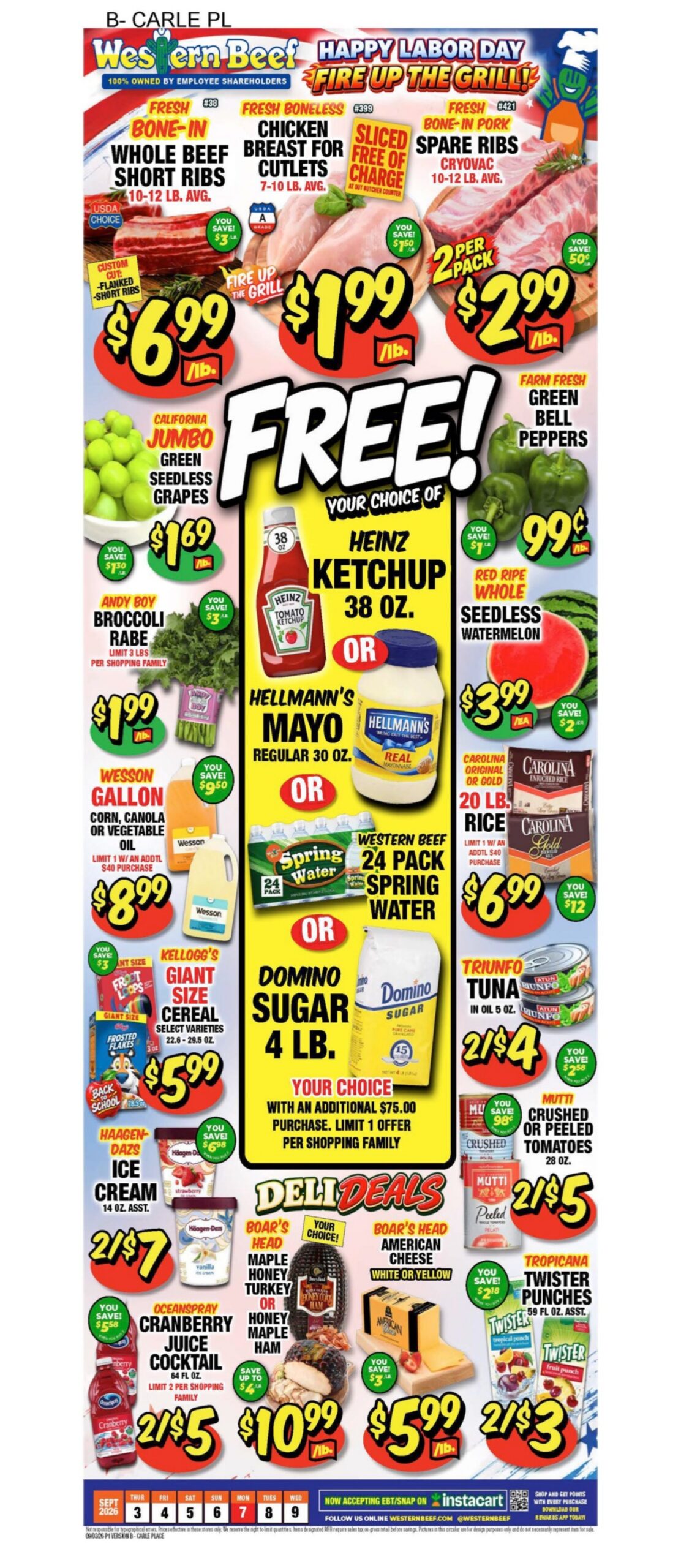 Western Beef In-Store Circular