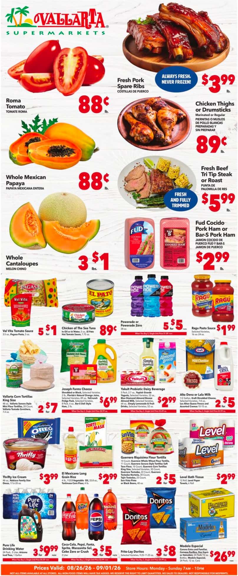 Vallarta In-Store Weekly Ad