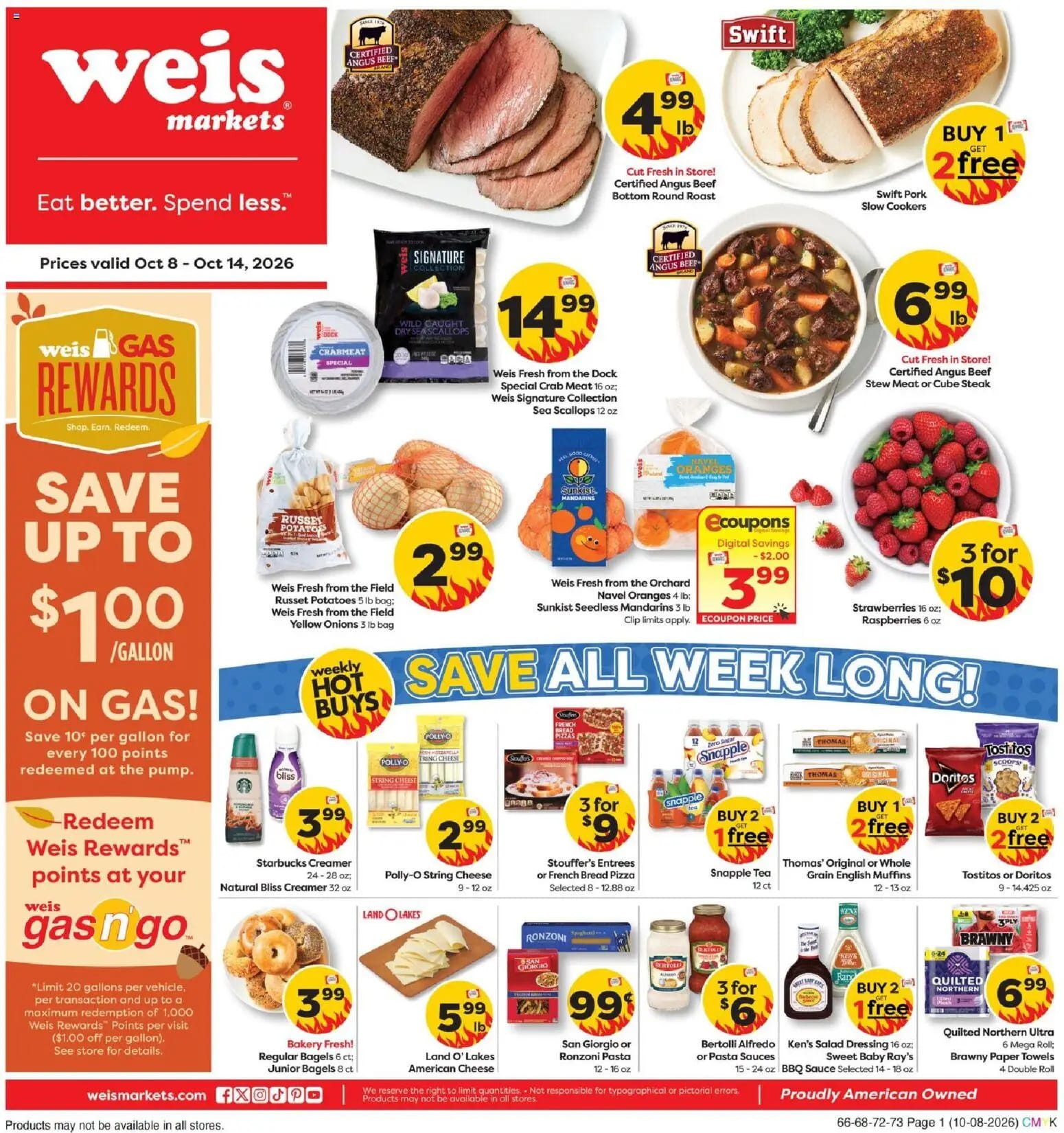 Weis Markets Weekly Ad