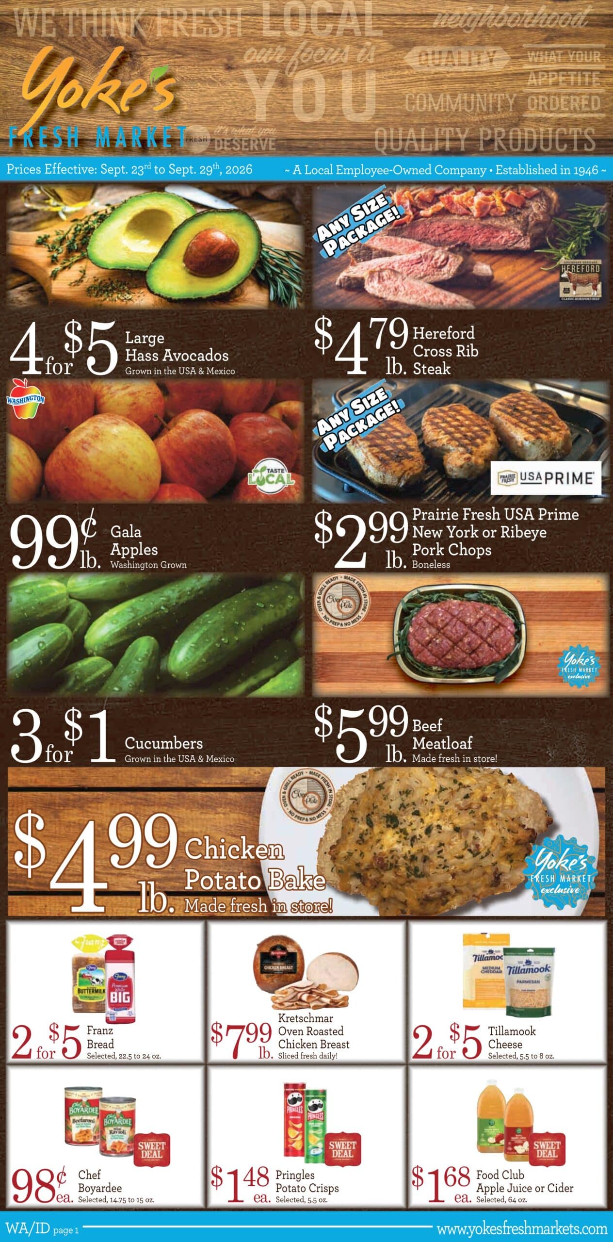 Yoke’s In Store Weekly Ad