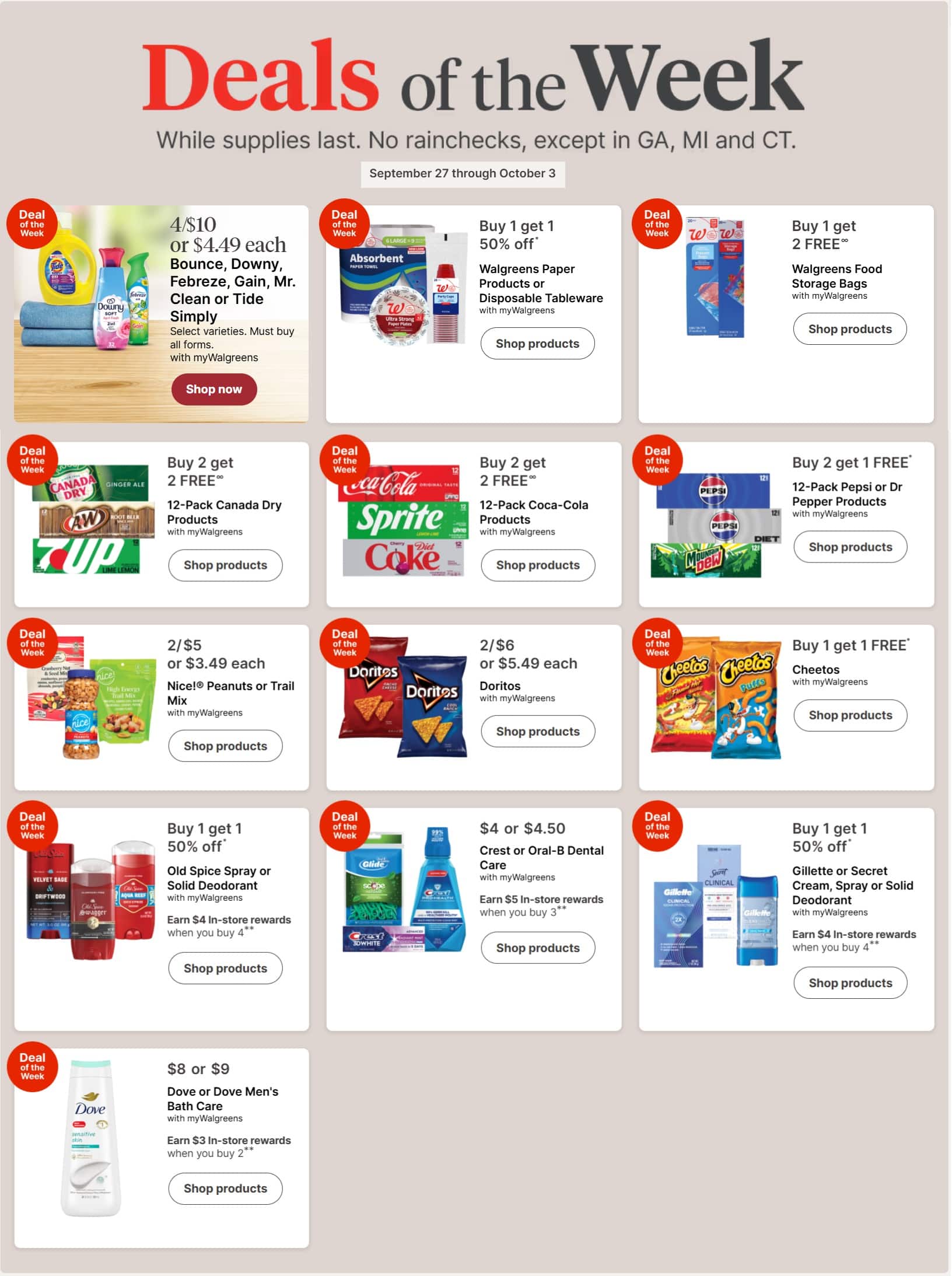 Walgreens Weekly Sale Ad