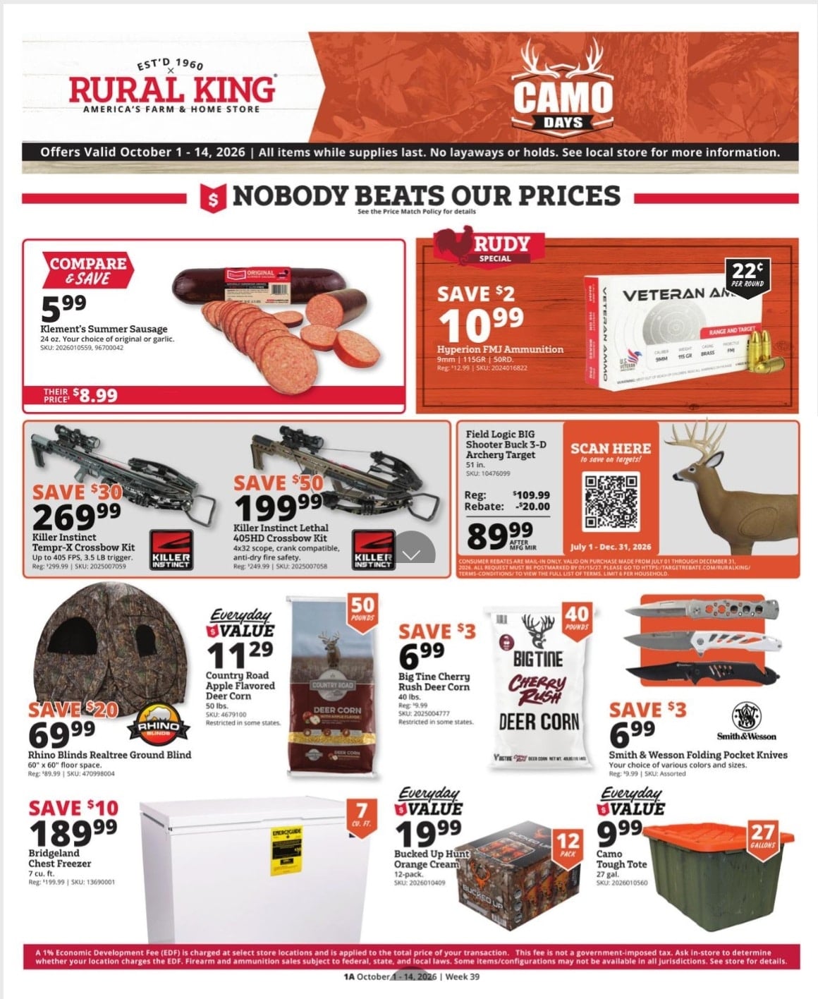 Rural King Ad Sale