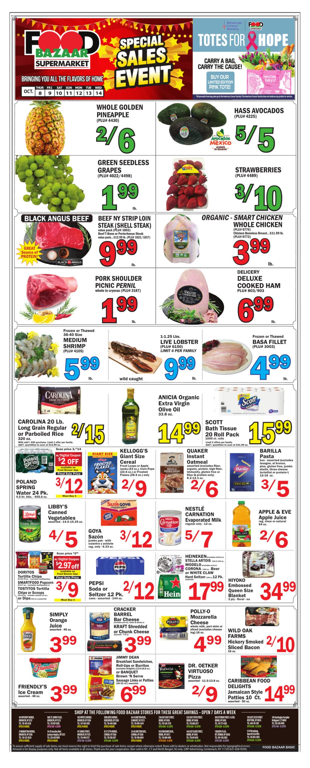 Food Bazaar In-Store Weekly Ad