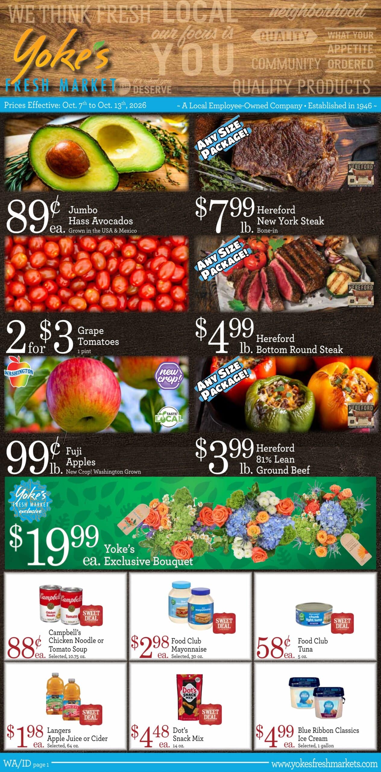 Yoke’s In Store Weekly Ad