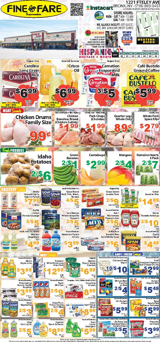 Fine Fare Ad